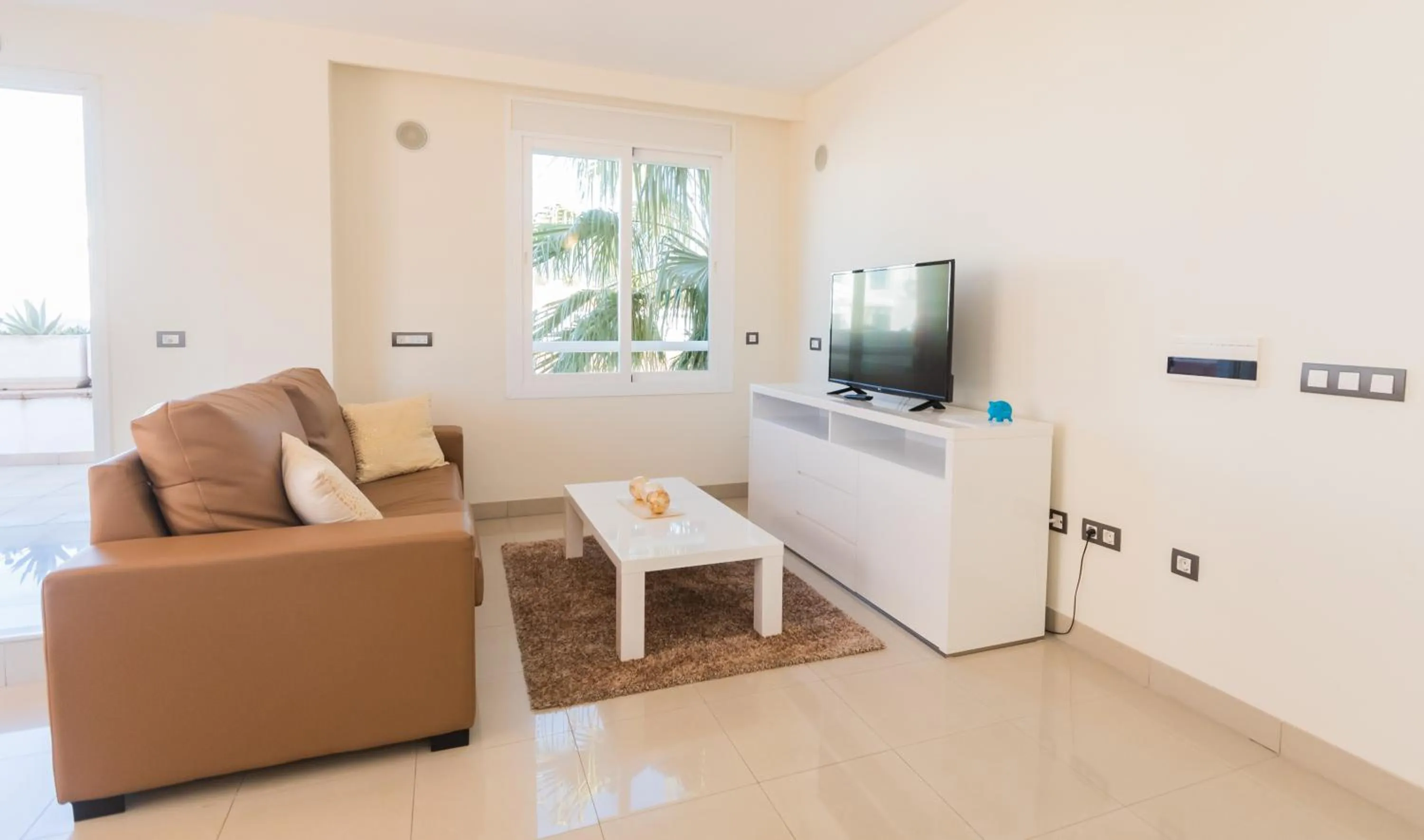 Living room in Cortijo Del Mar Resort