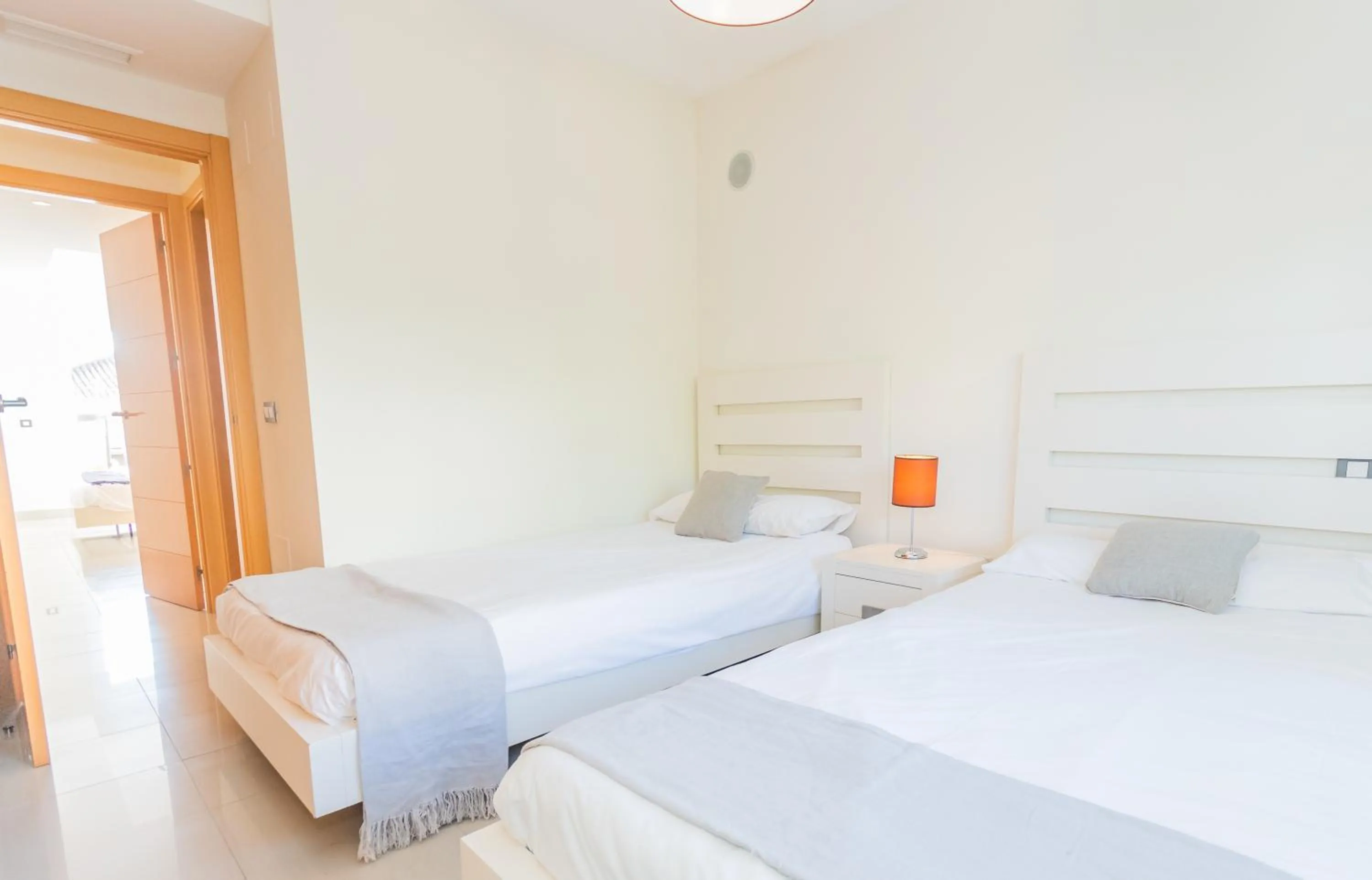 Bed in Cortijo Del Mar Resort