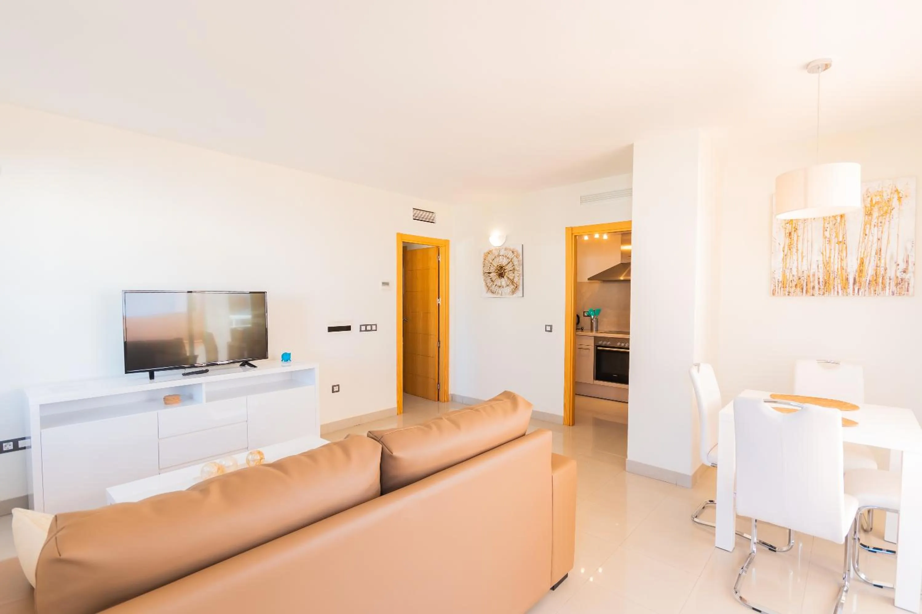 Living room in Cortijo Del Mar Resort