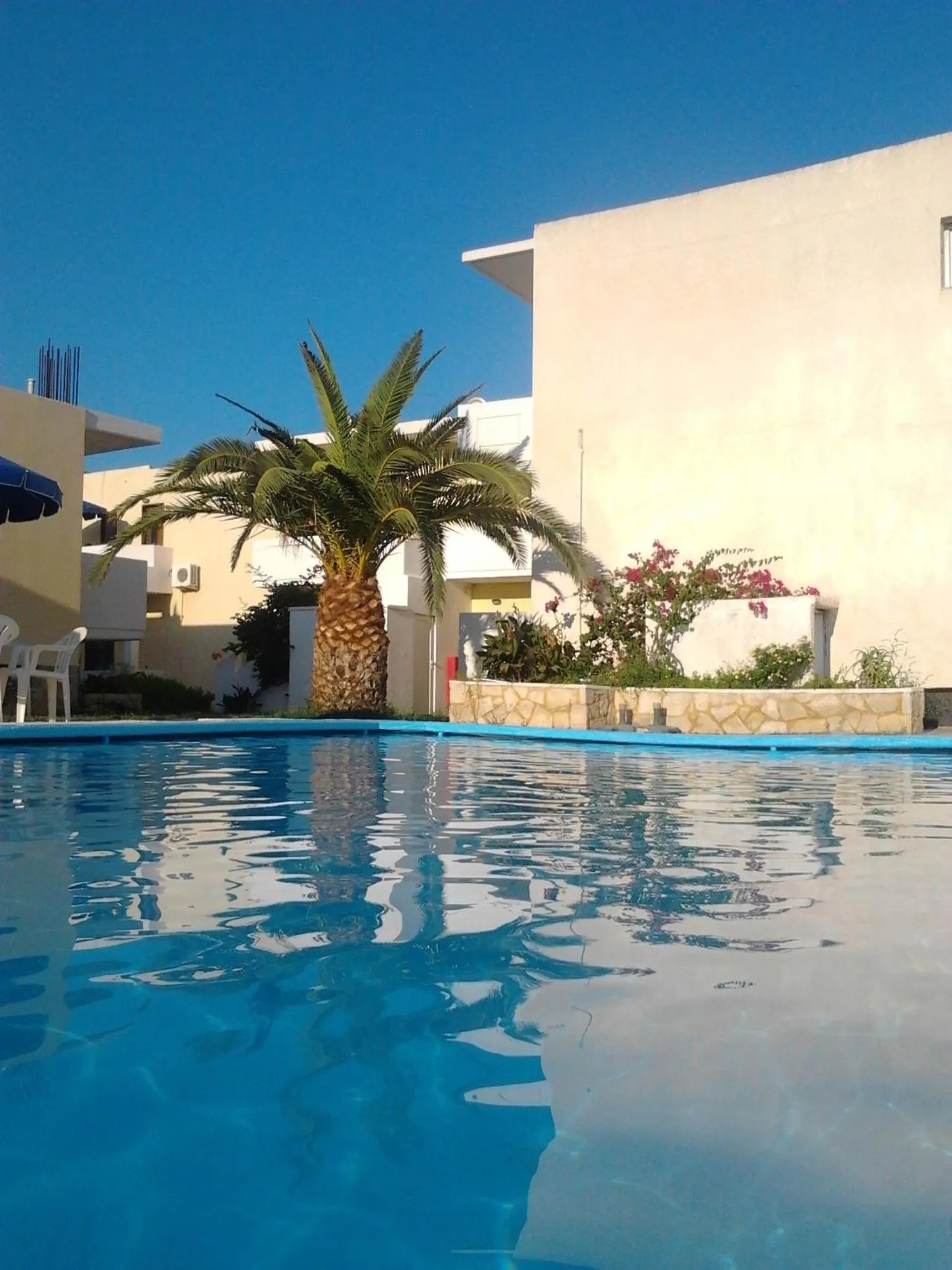 Decorative detail in Karmi Apartments