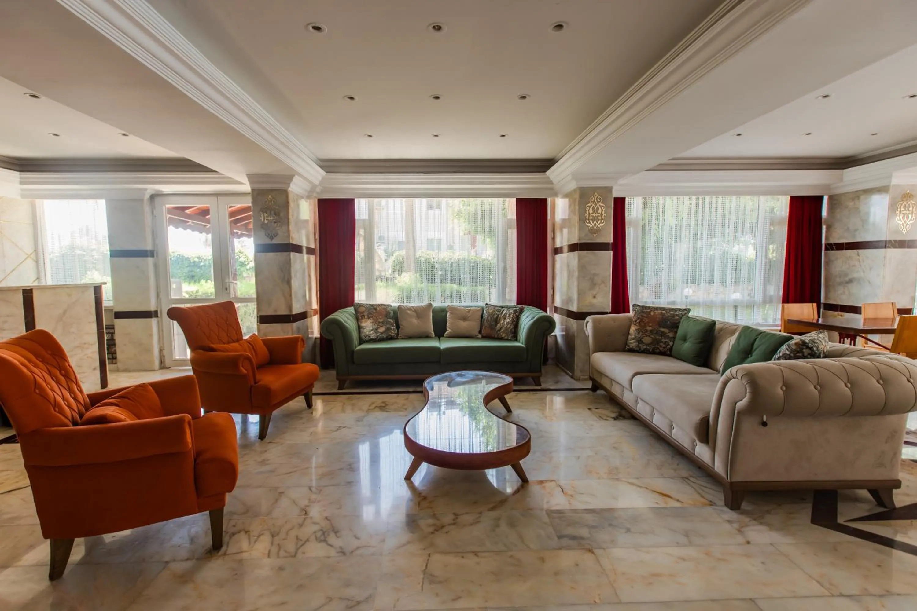 Lobby or reception in Bellissima Hotel