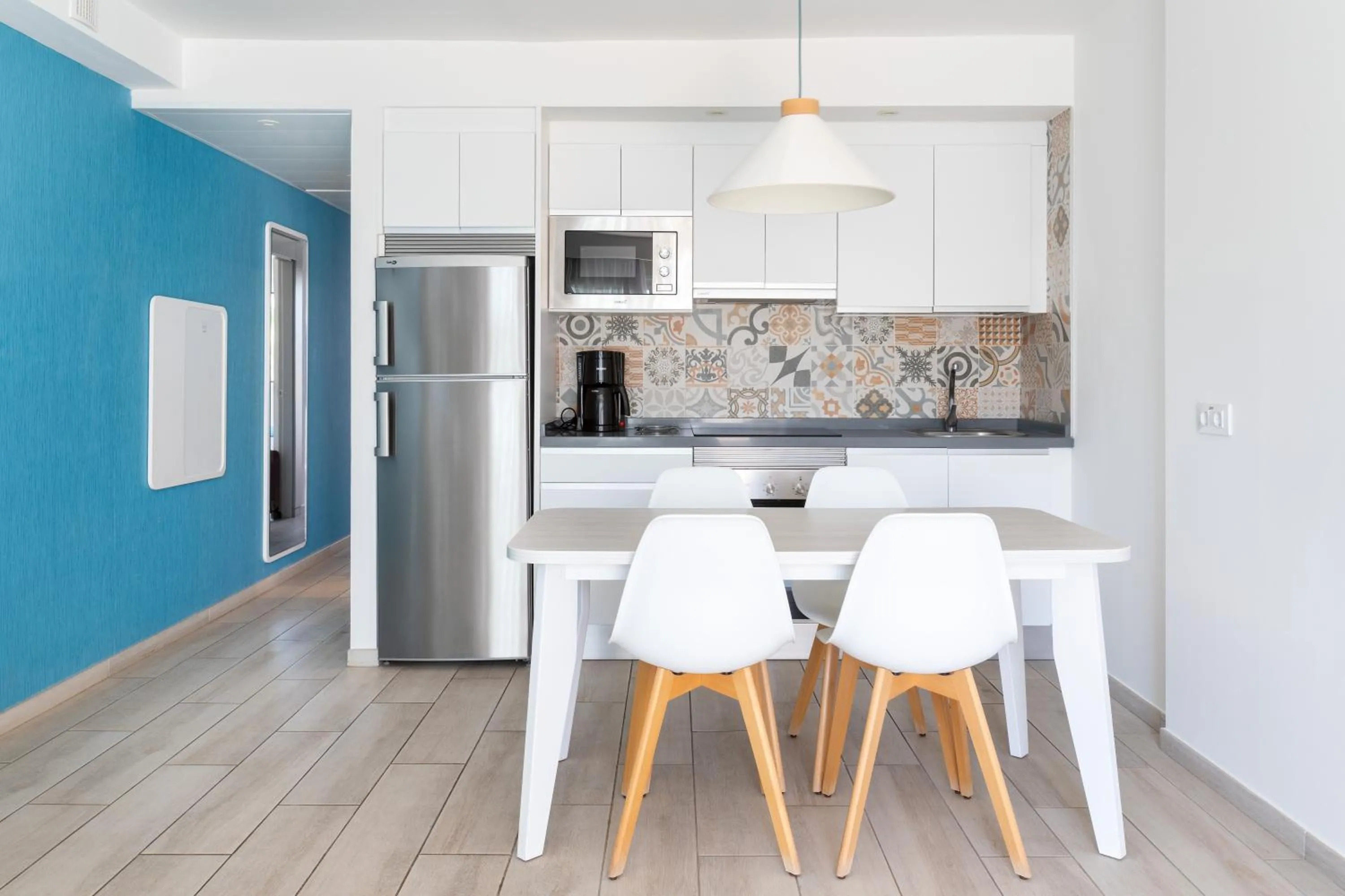 Kitchen or kitchenette in Hotel Tropical Park