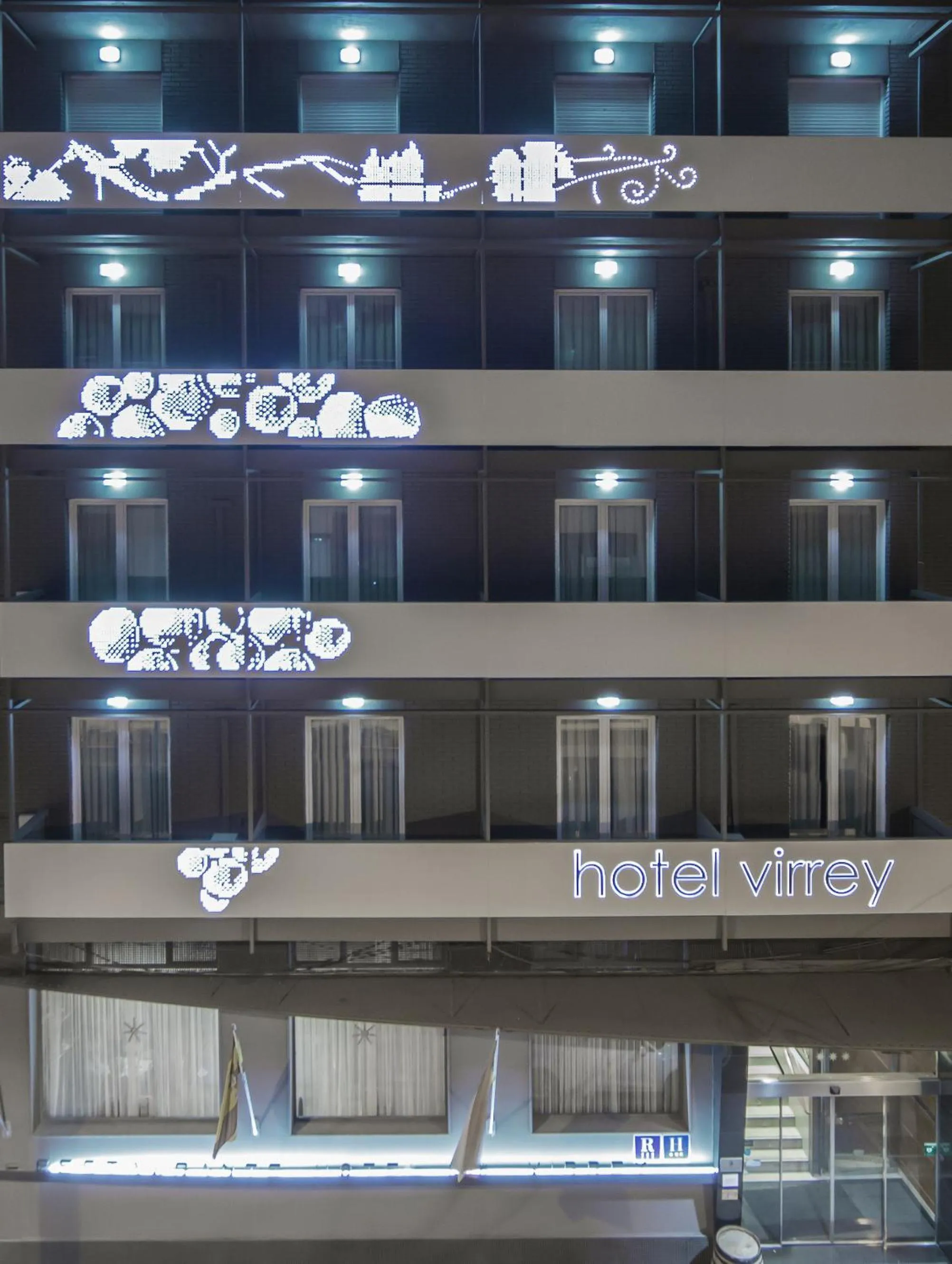 Facade/entrance in Hotel Virrey