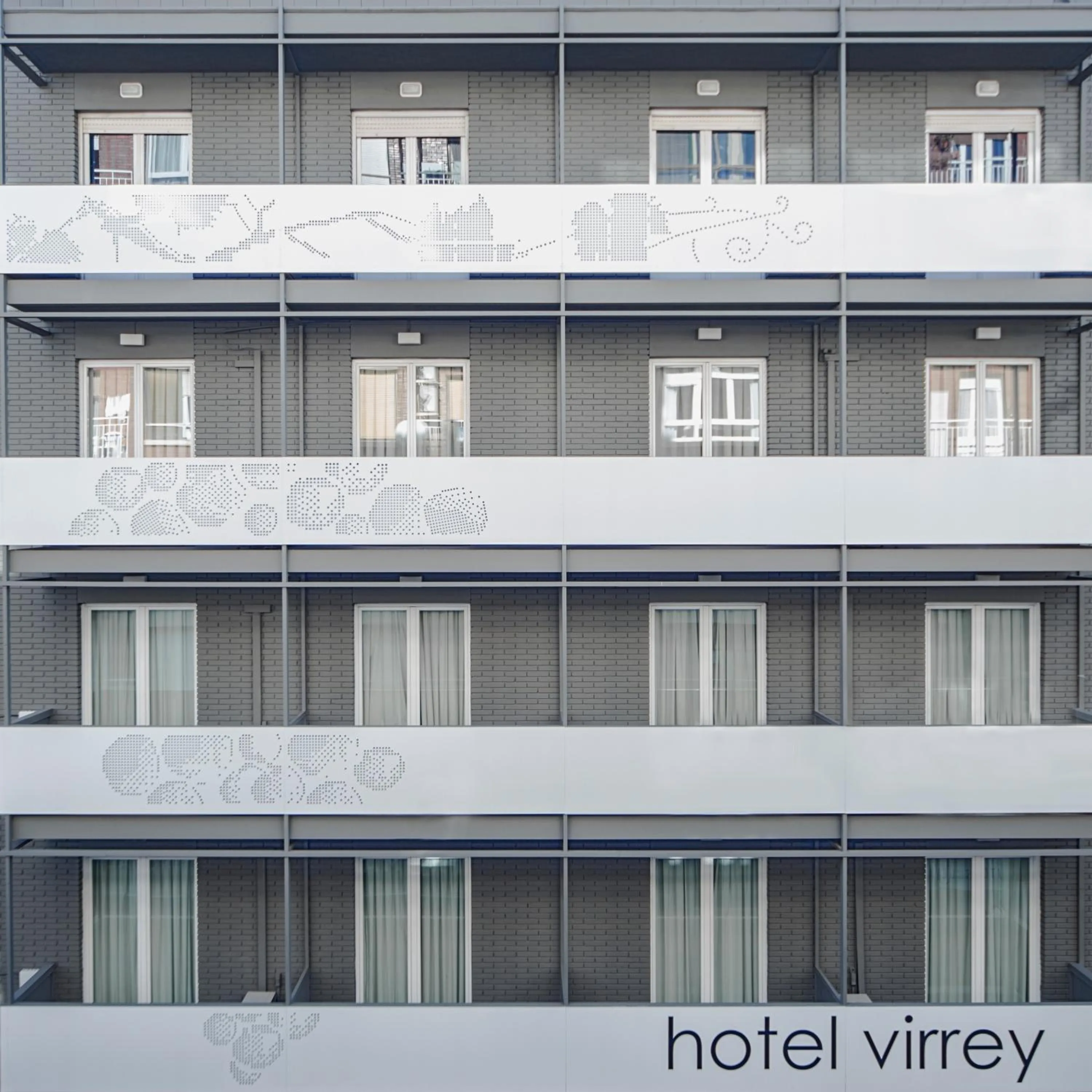 Facade/entrance in Hotel Virrey