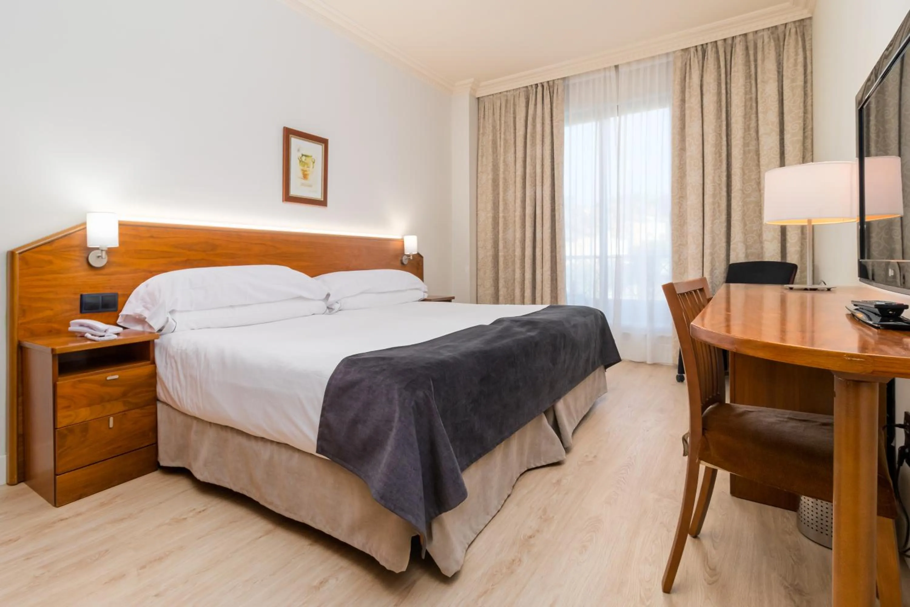 Bedroom, Bed in Hotel Milagros Golf