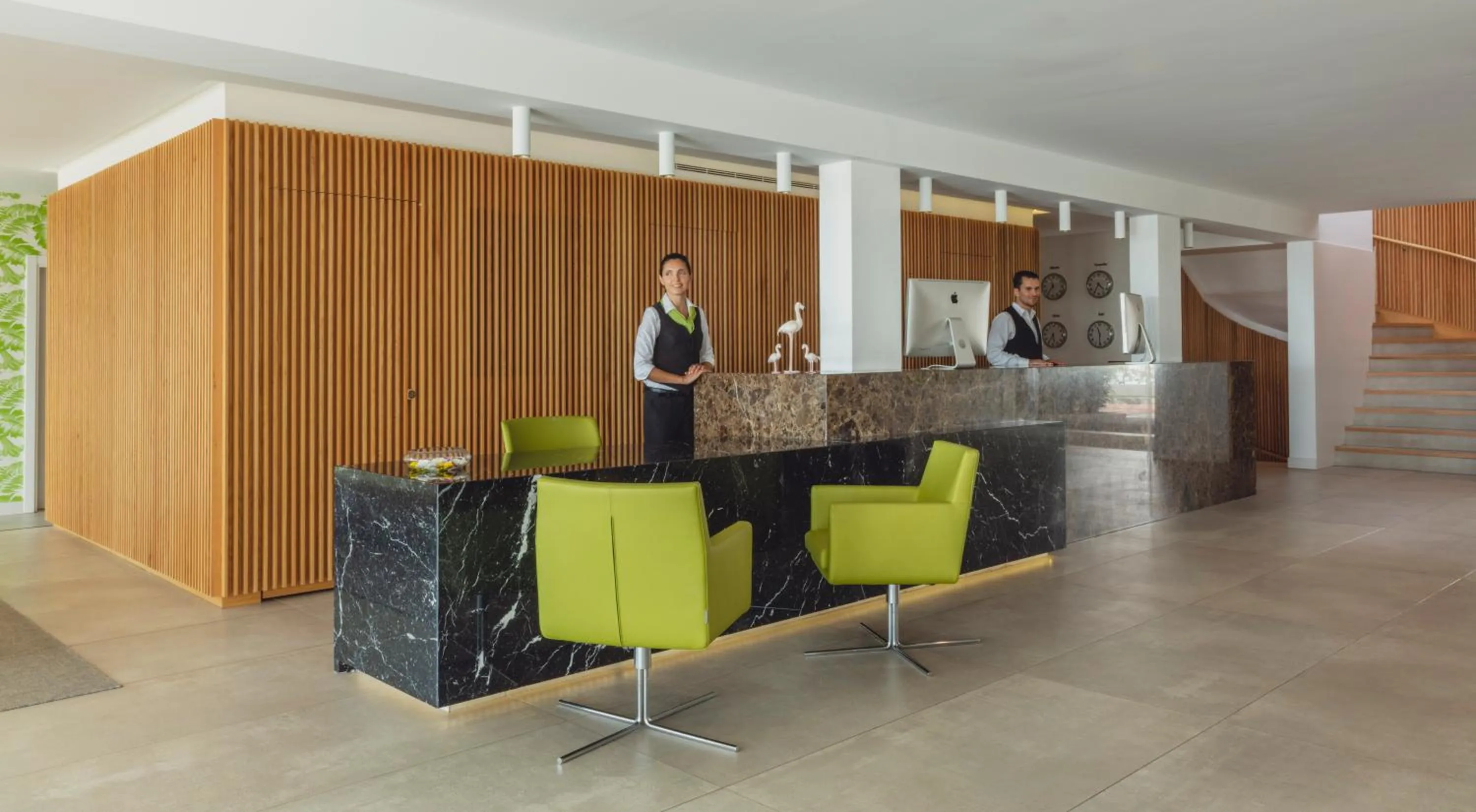 Staff in Flamingo Beach Mate