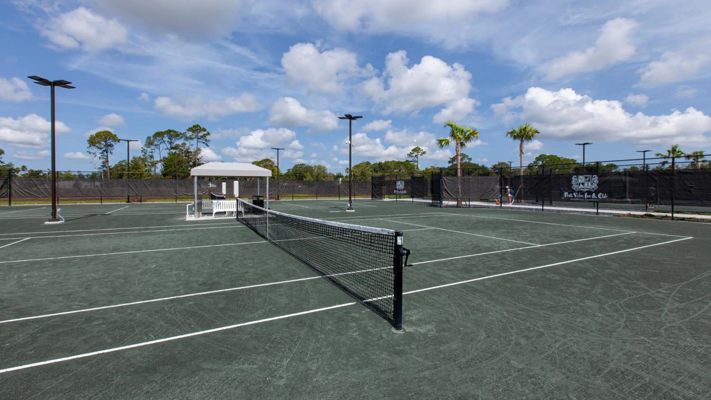 Tennis court in Ponte Vedra Inn and Club