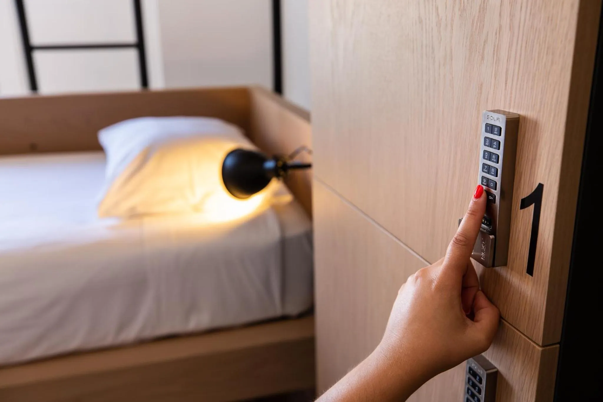 Area and facilities, Bed in Gallery Hostel