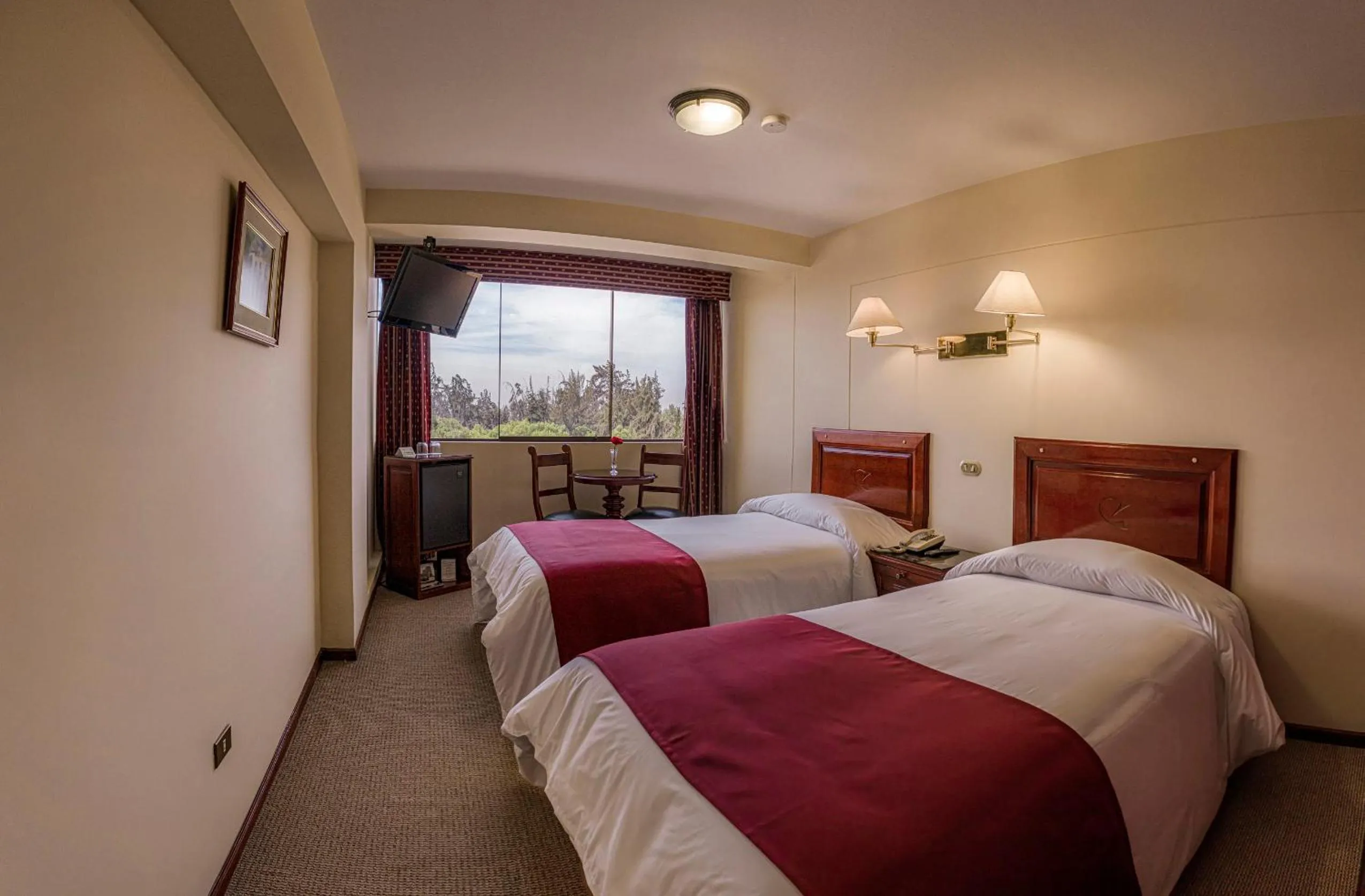 Bed in El Cabildo Hotel