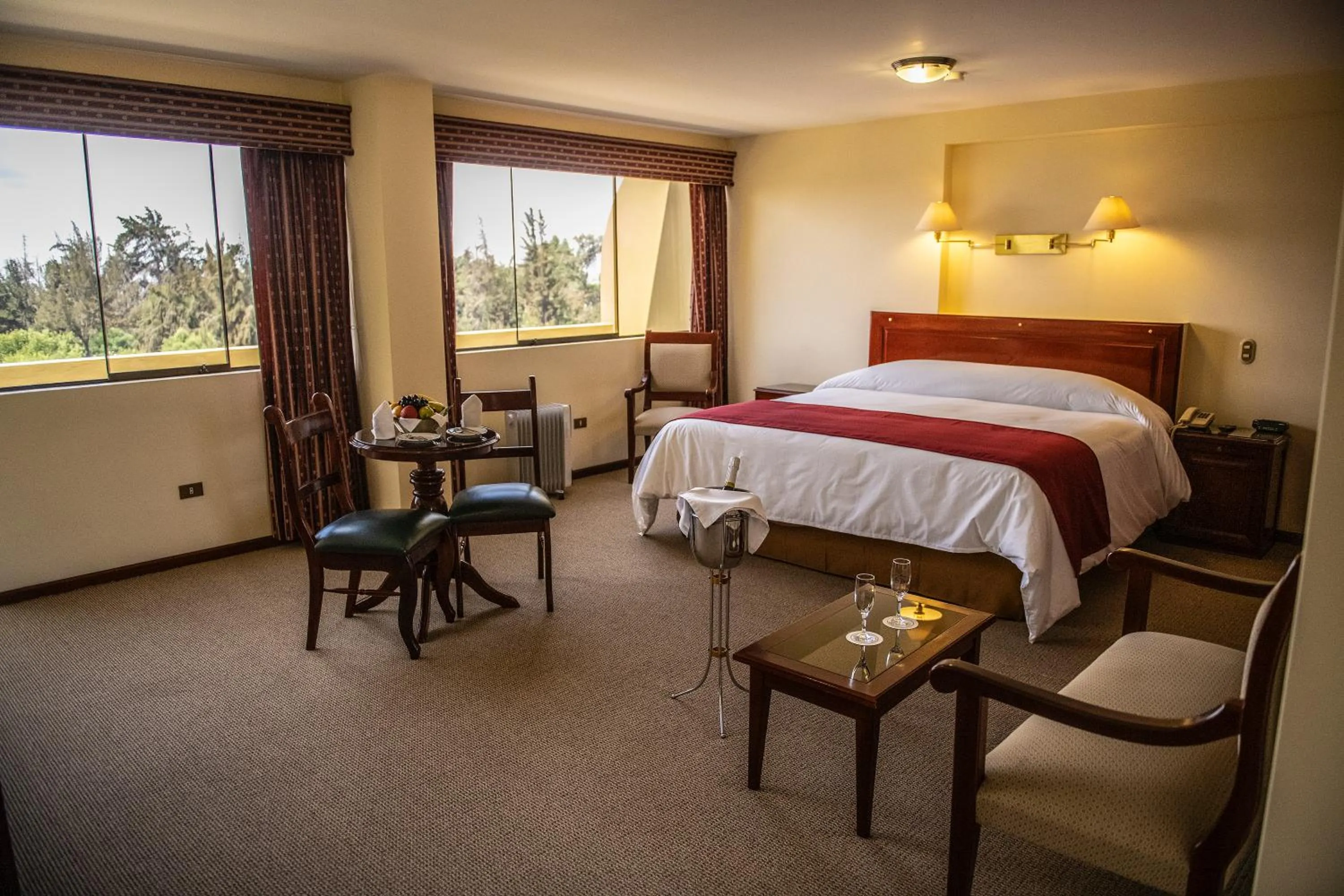 Bed in El Cabildo Hotel