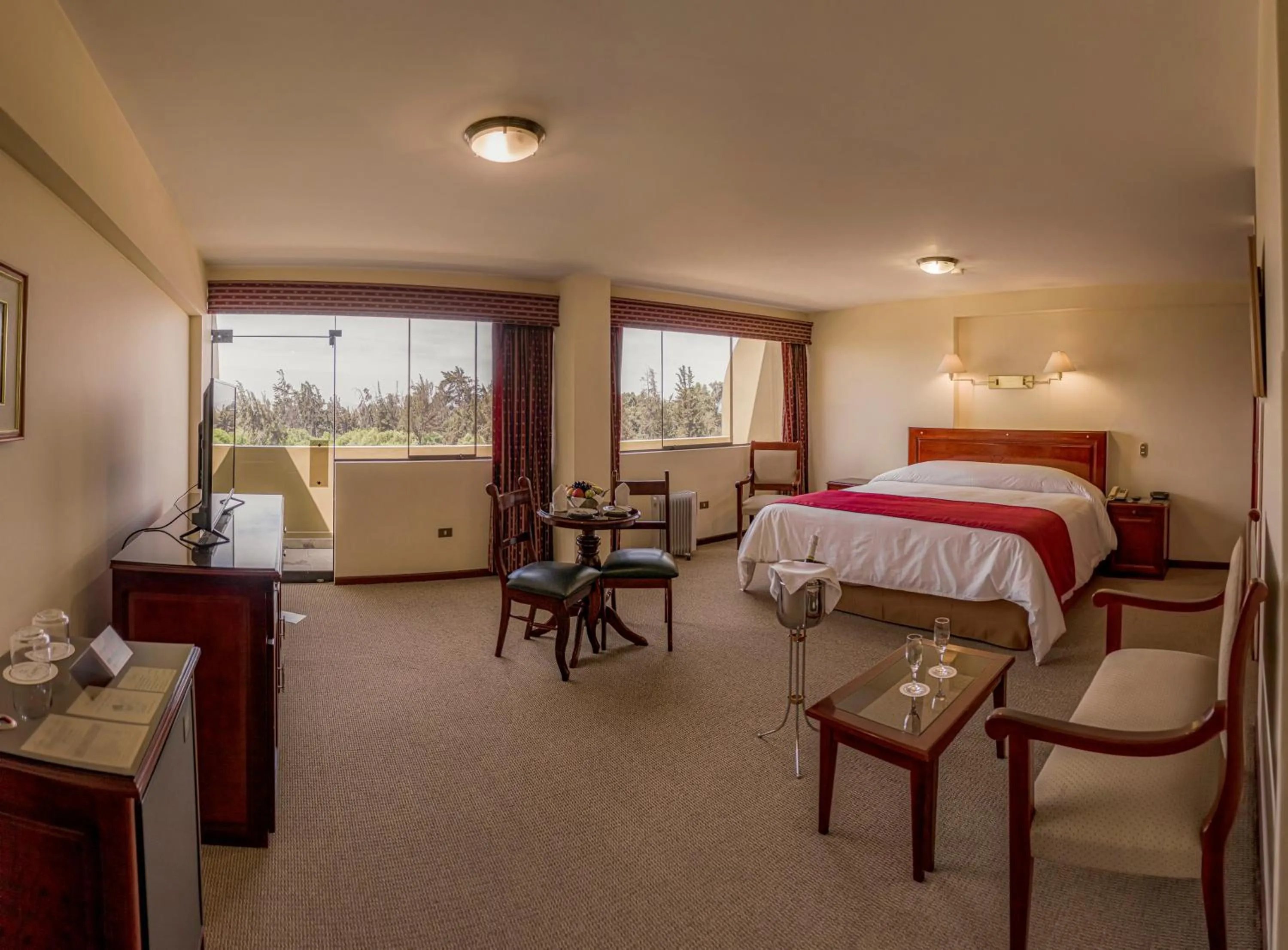 Bed in El Cabildo Hotel