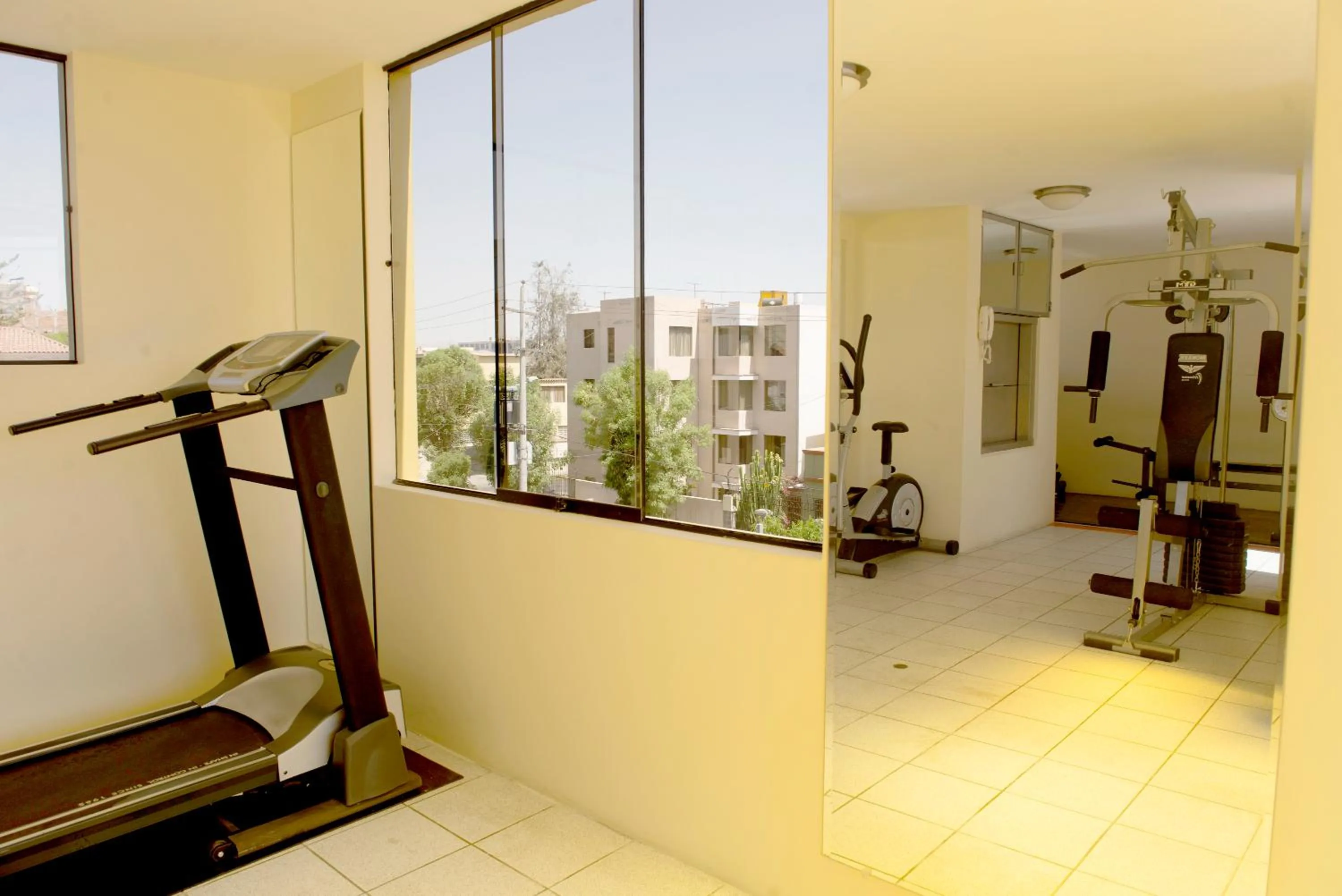 Fitness centre/facilities in El Cabildo Hotel