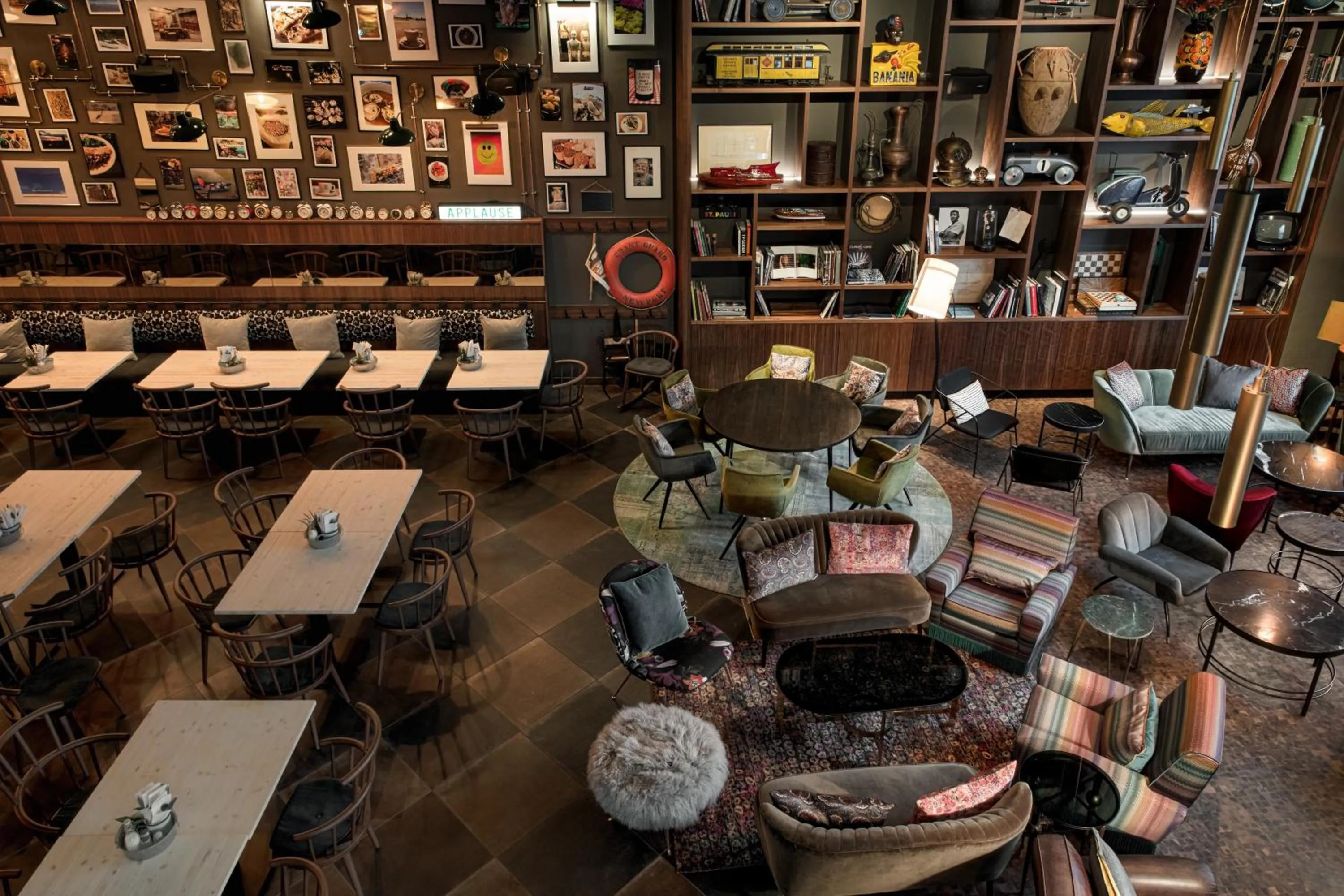 Bird's eye view in PIERDREI Hotel HafenCity Hamburg