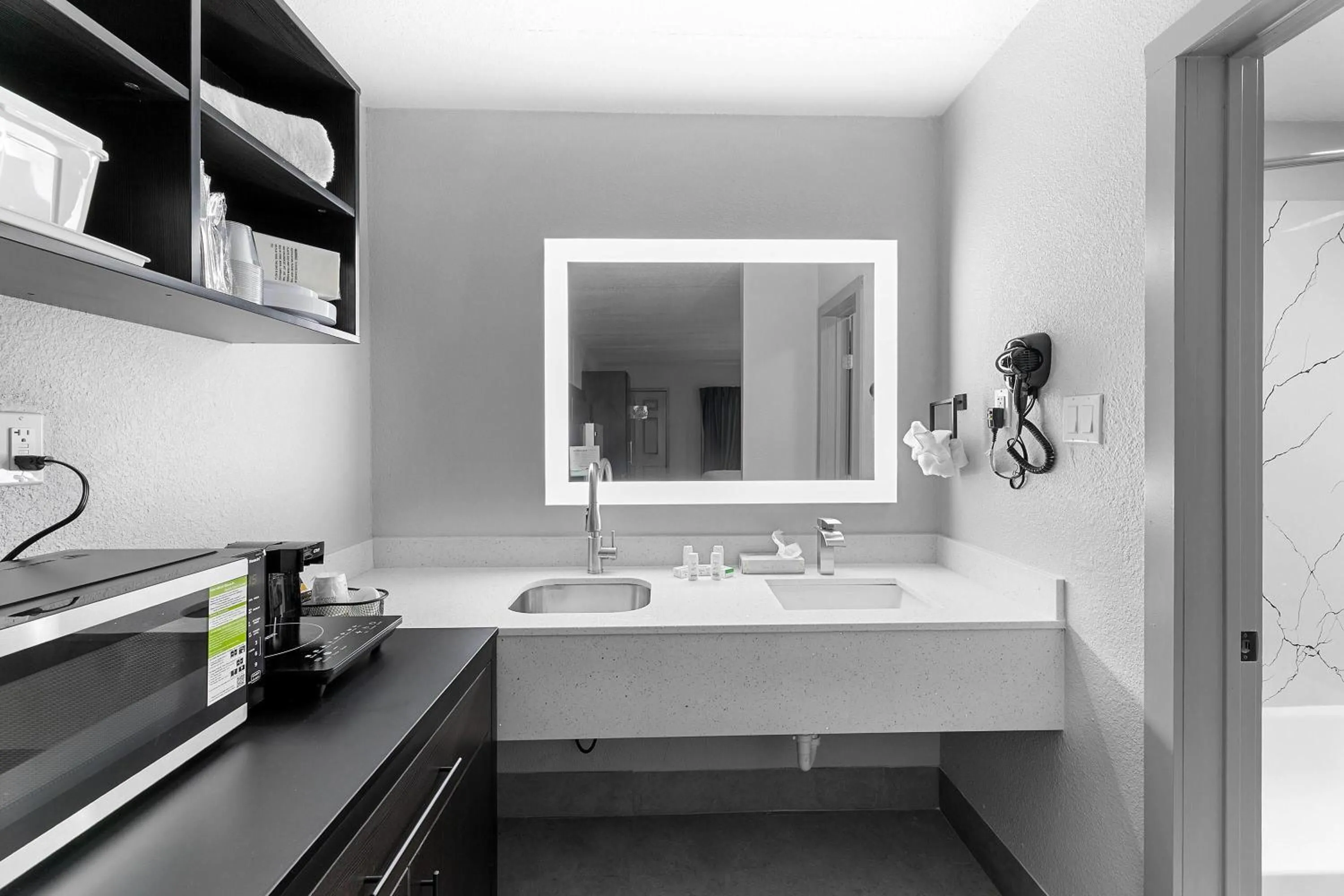 Bathroom in Baymont by Wyndham San Antonio Near Lackland AFB