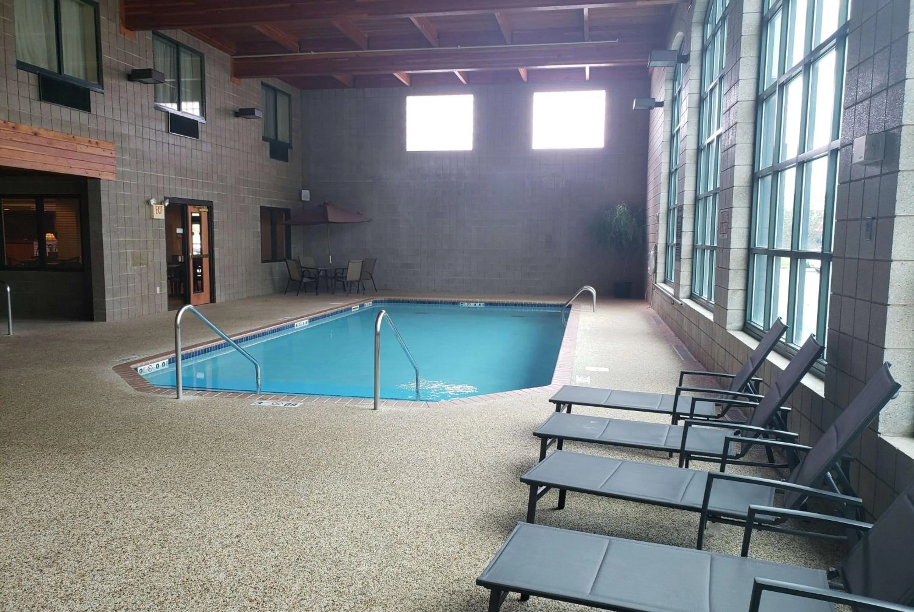 Pool view in Wingate by Wyndham Coon Rapids