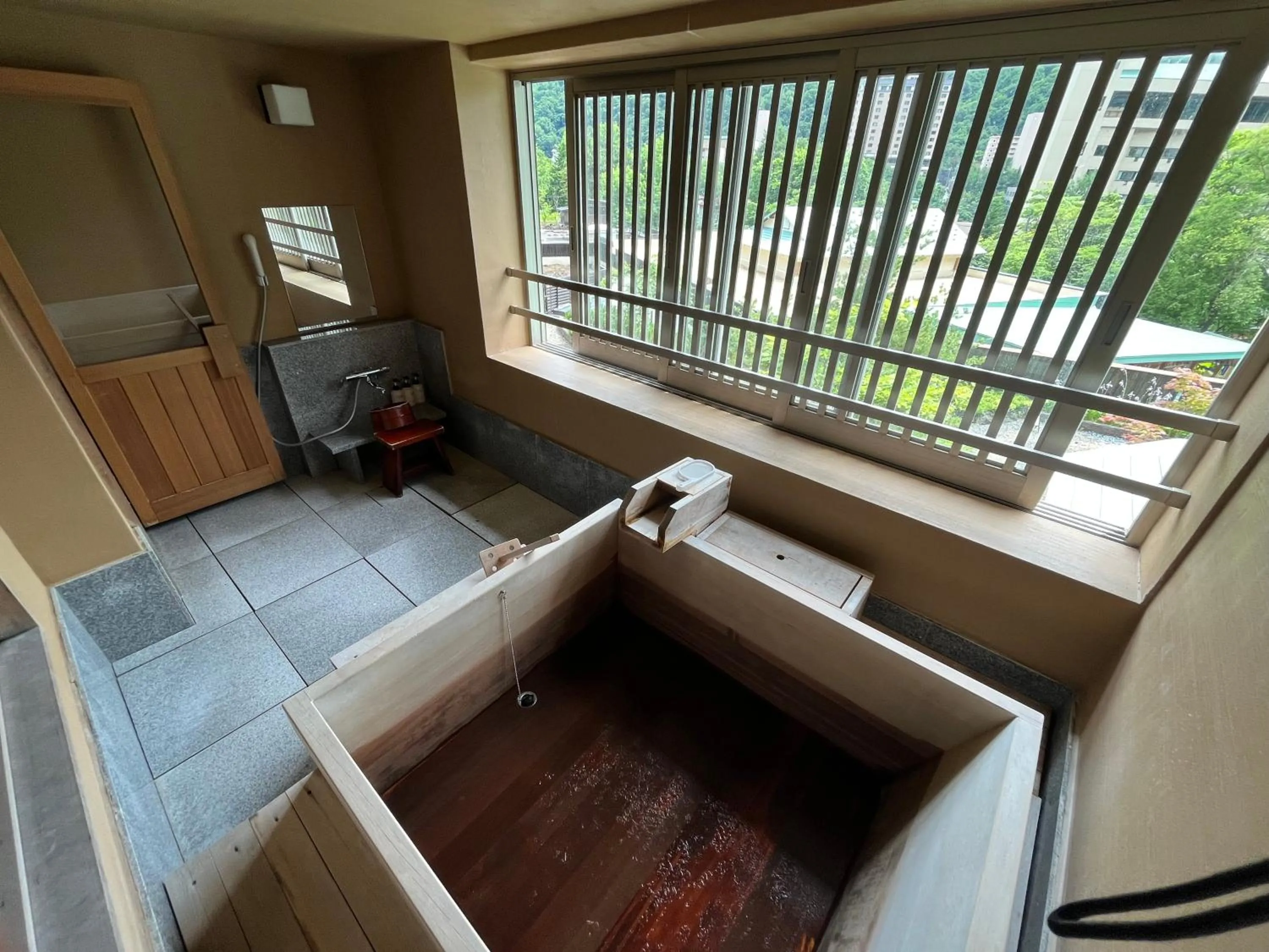 Bathroom in Jozankei Daiichi Hotel Suizantei