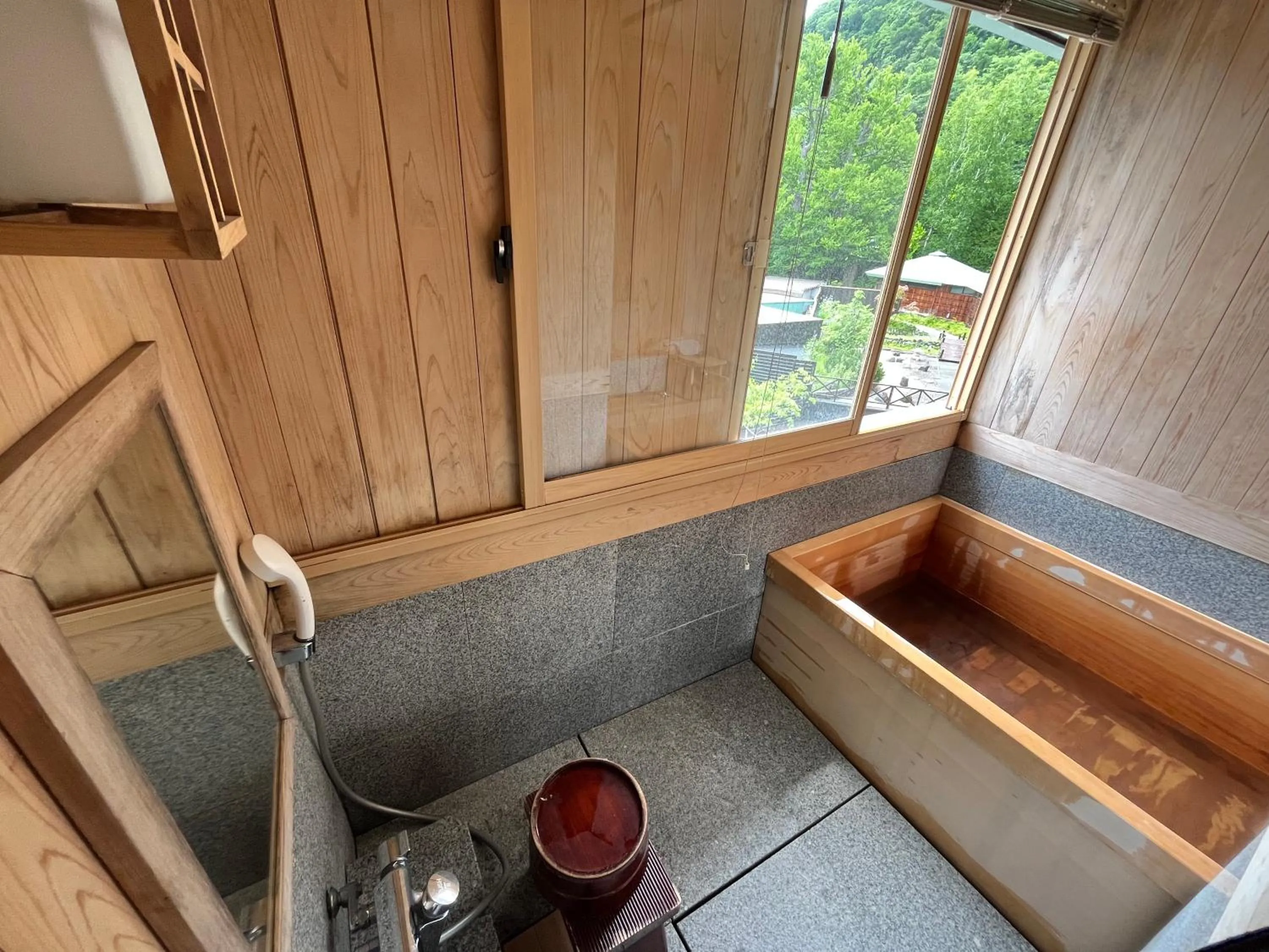 Bathroom in Jozankei Daiichi Hotel Suizantei