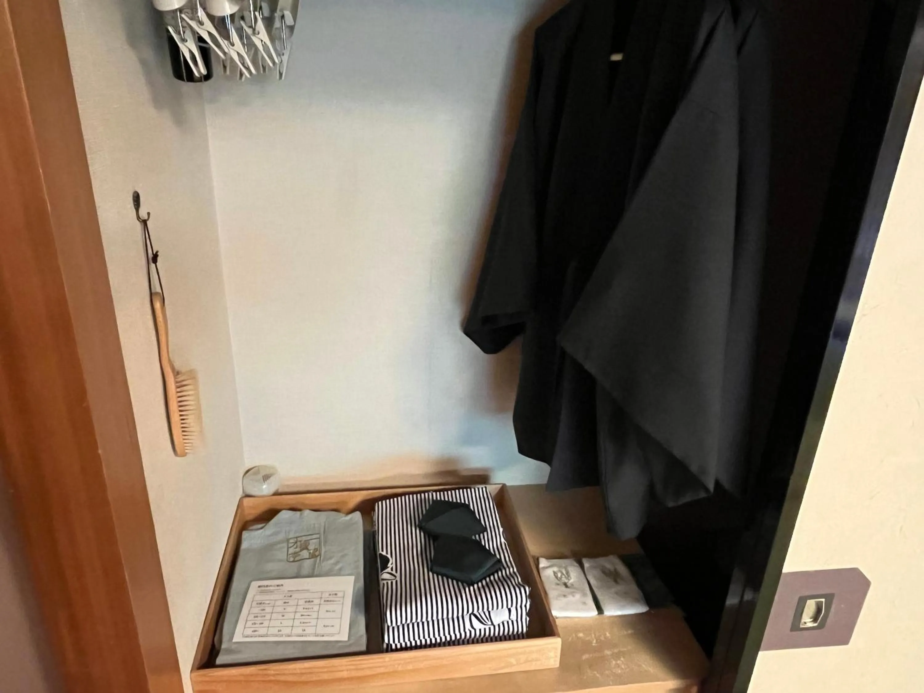 wardrobe in Jozankei Daiichi Hotel Suizantei