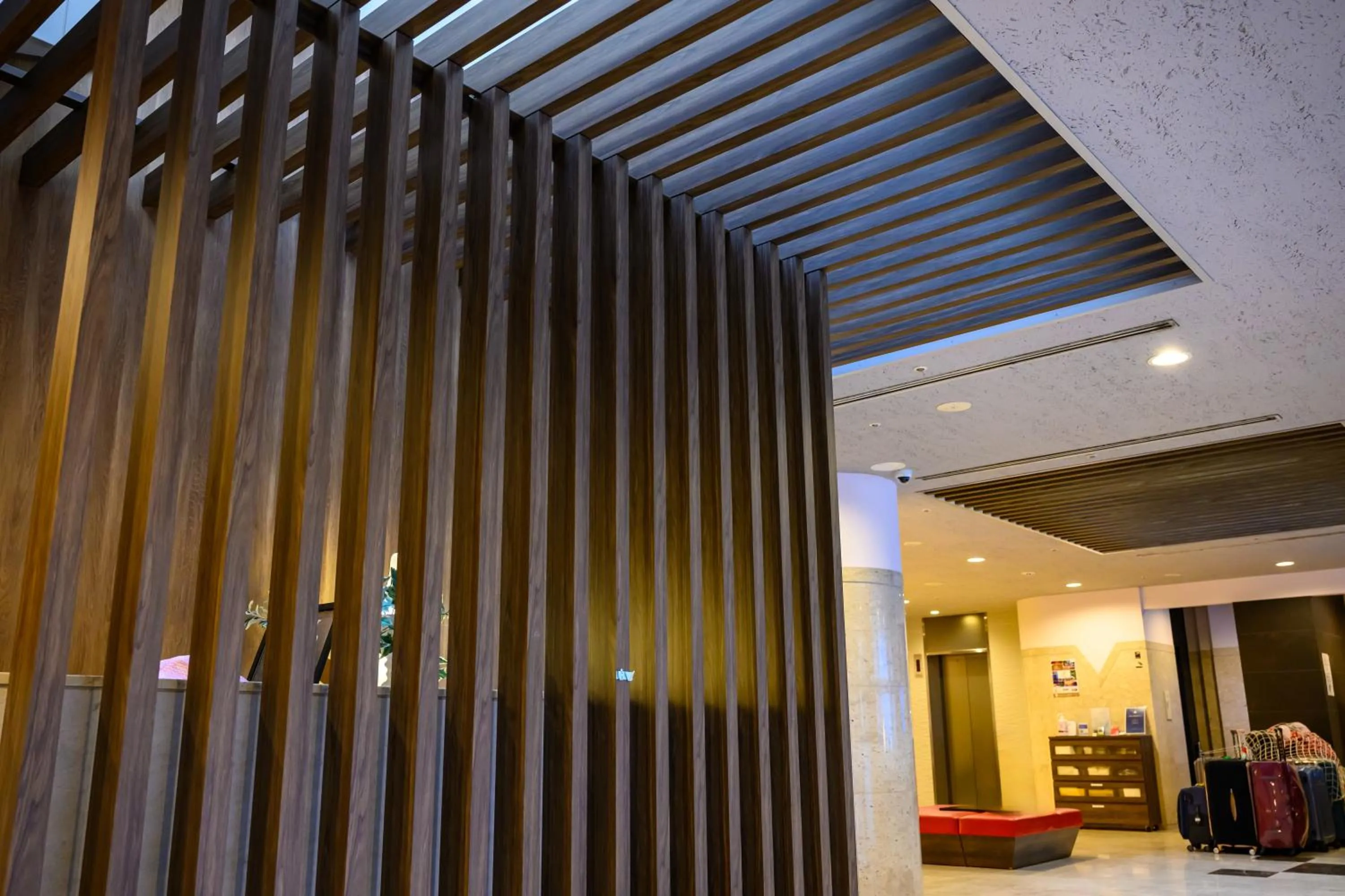 Lobby or reception in HOTEL MYSTAYS Ueno East