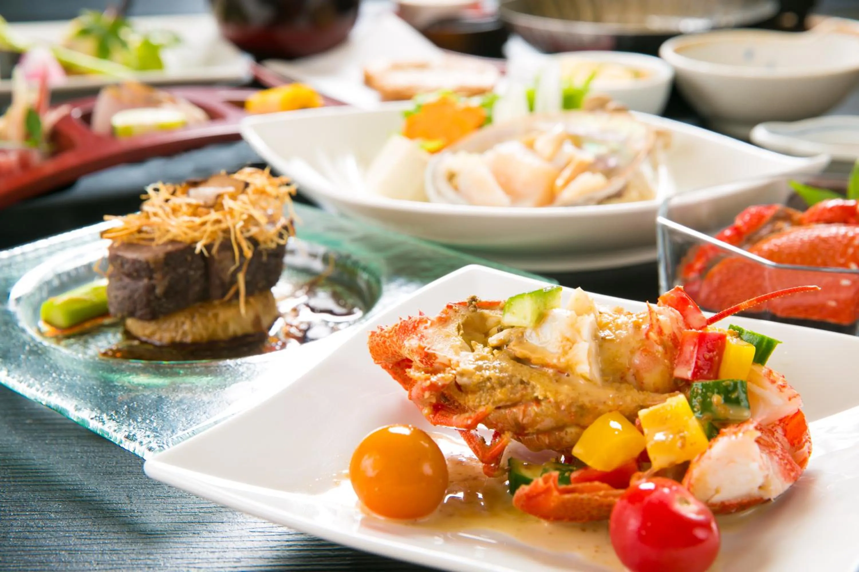 Food close-up in Tashiro Annex