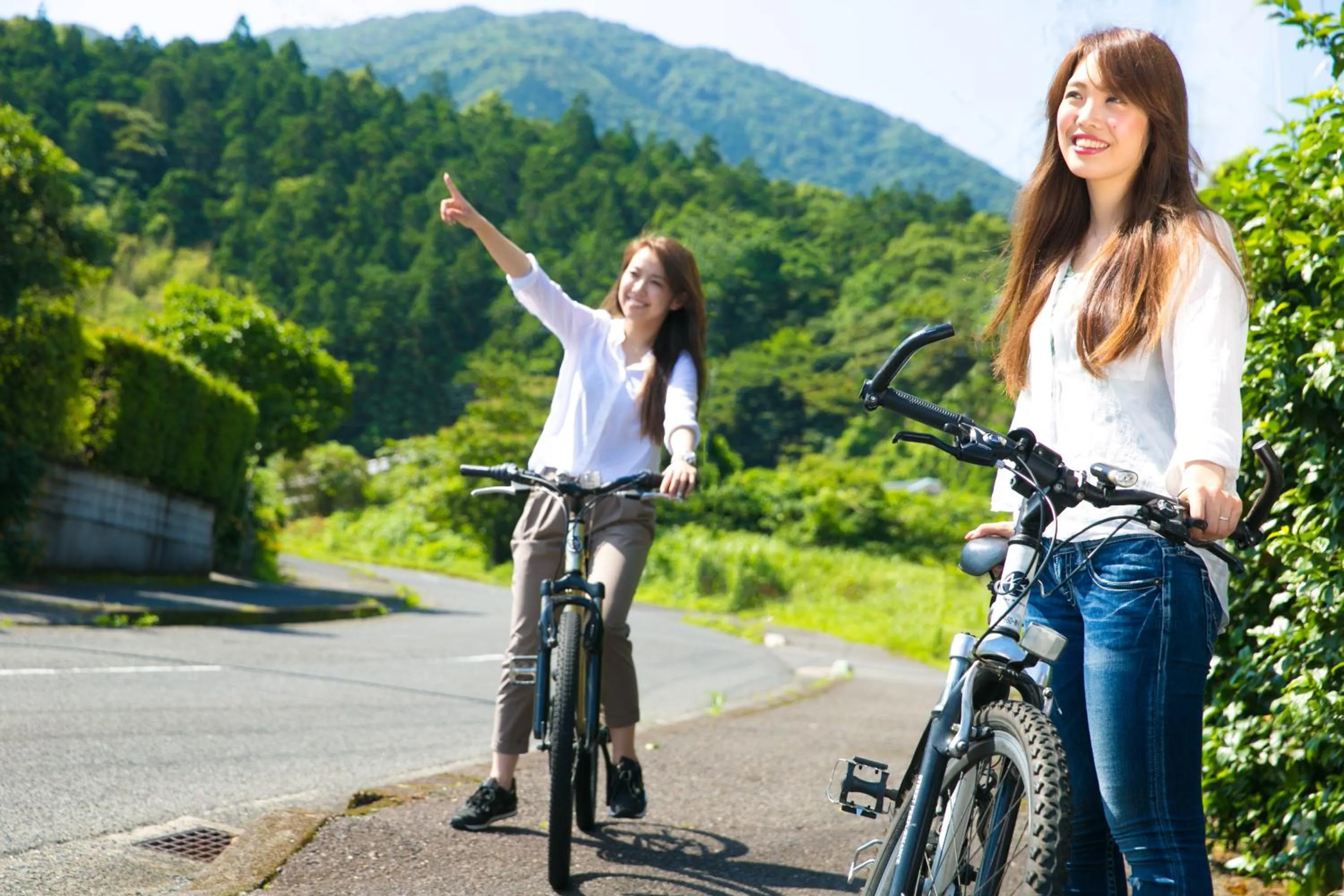 Cycling in Tashiro Annex