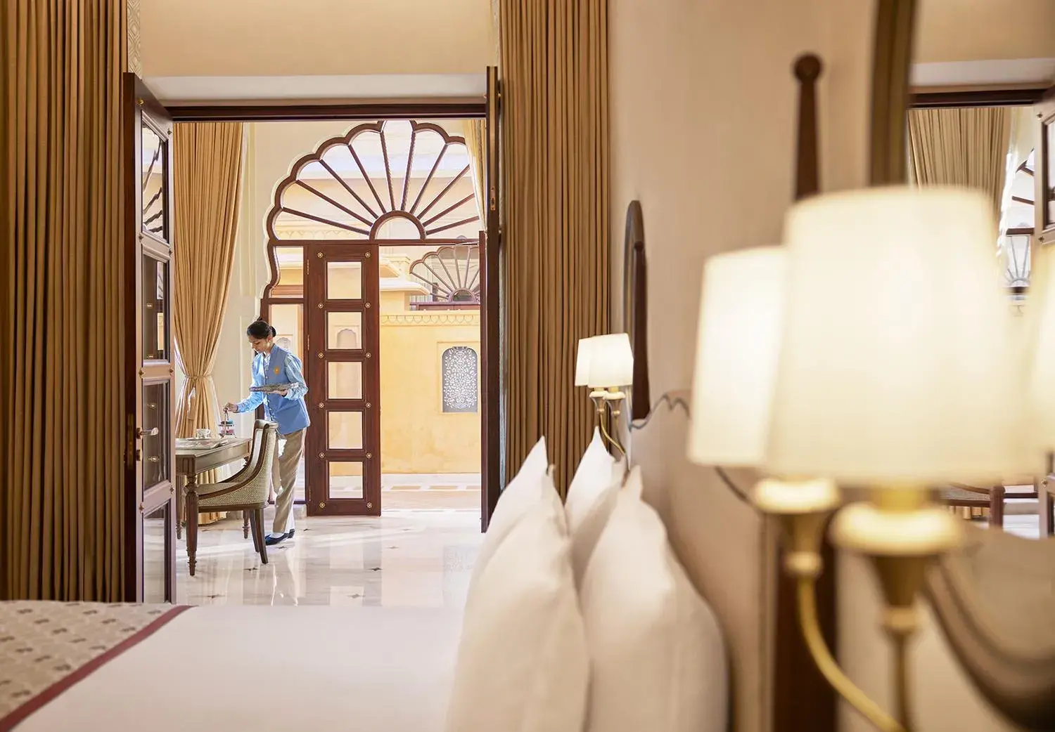 Deluxe Suite - single occupancy in Sawai Man Mahal Deluxe Suite - single occupancy in Sawai Man Mahal