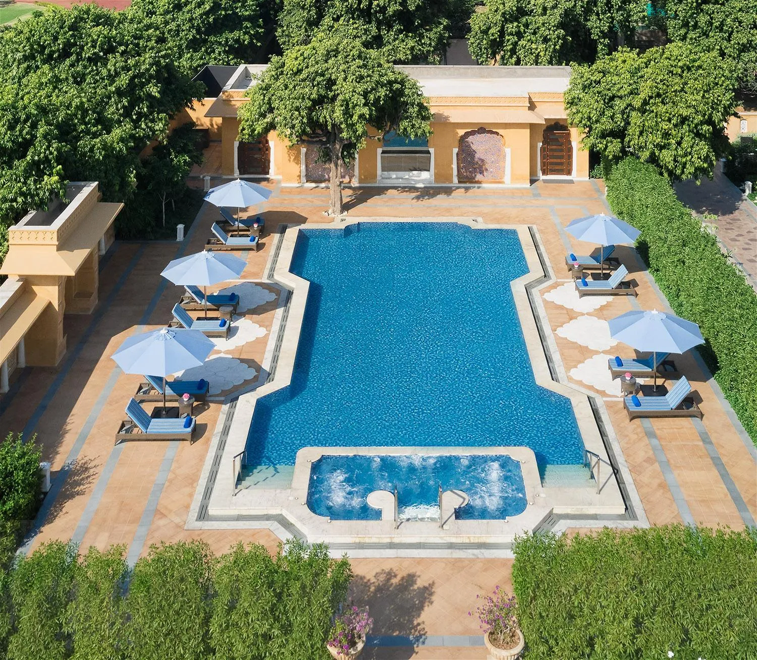 Swimming pool in Sawai Man Mahal