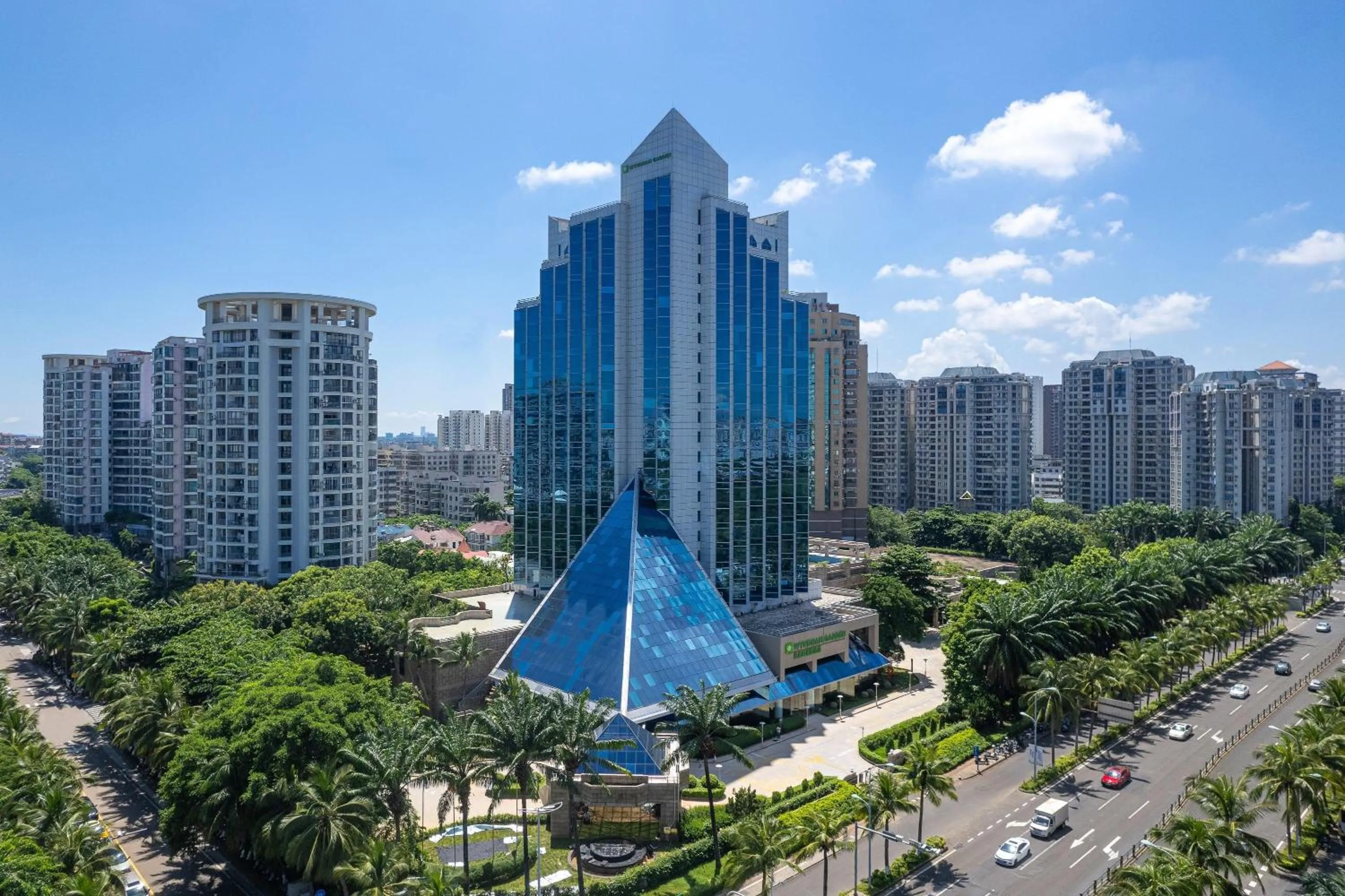 Property building in Wyndham Garden Haikou Meilan