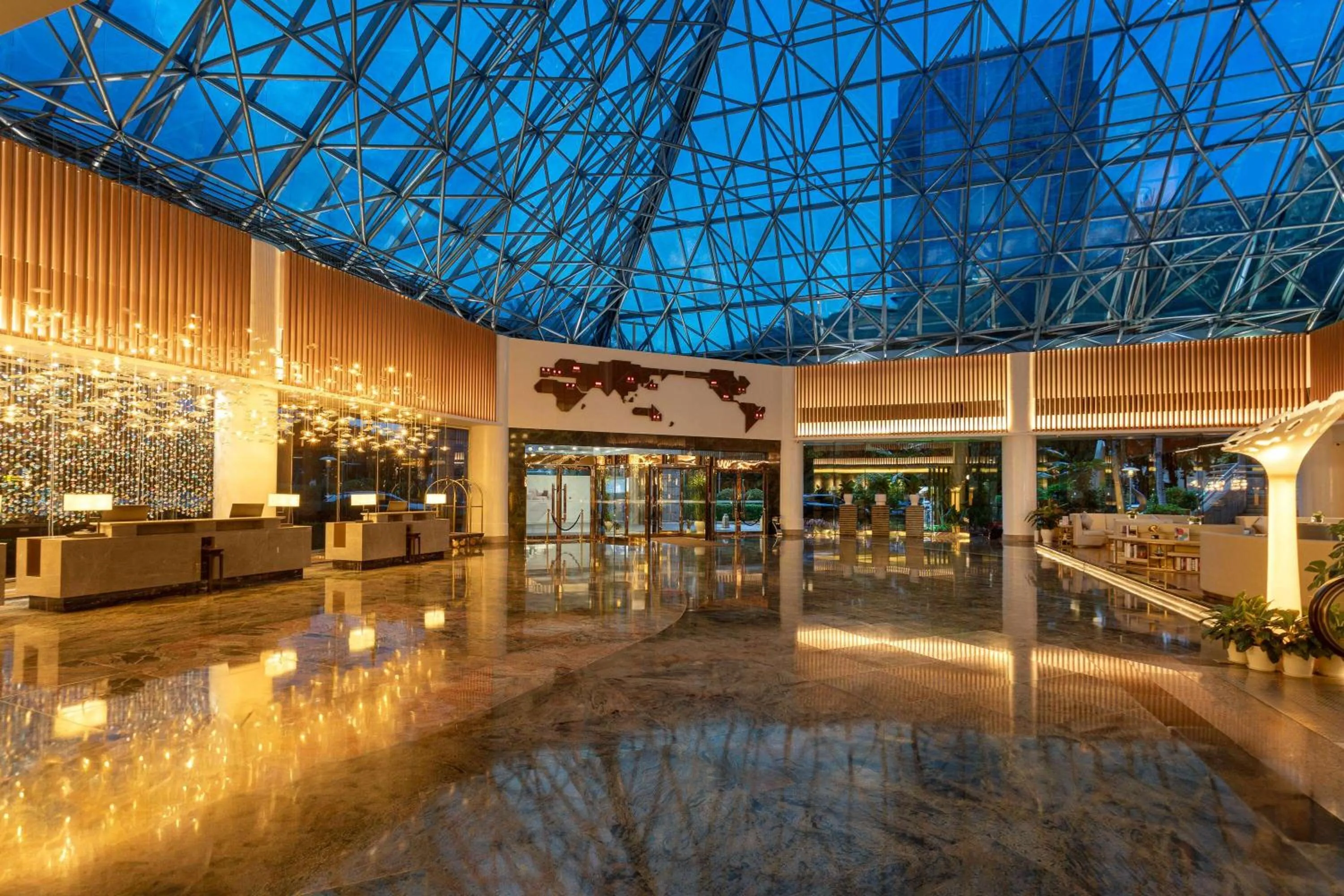 Lobby or reception in Wyndham Garden Haikou Meilan
