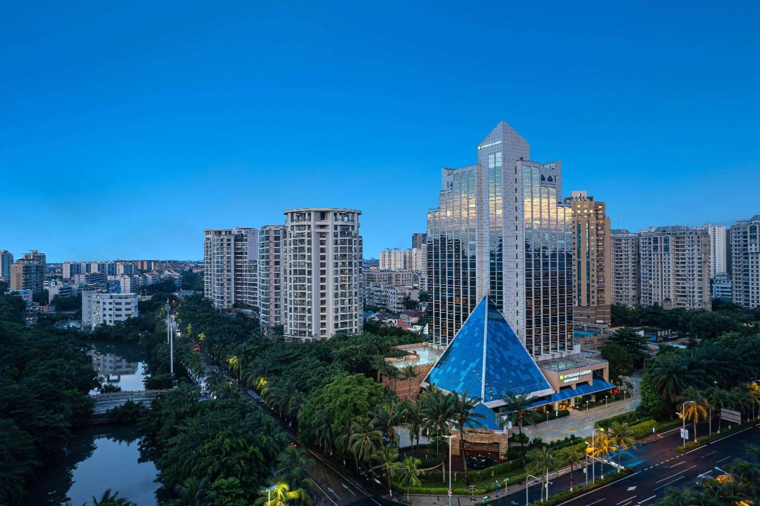 Property building in Wyndham Garden Haikou Meilan