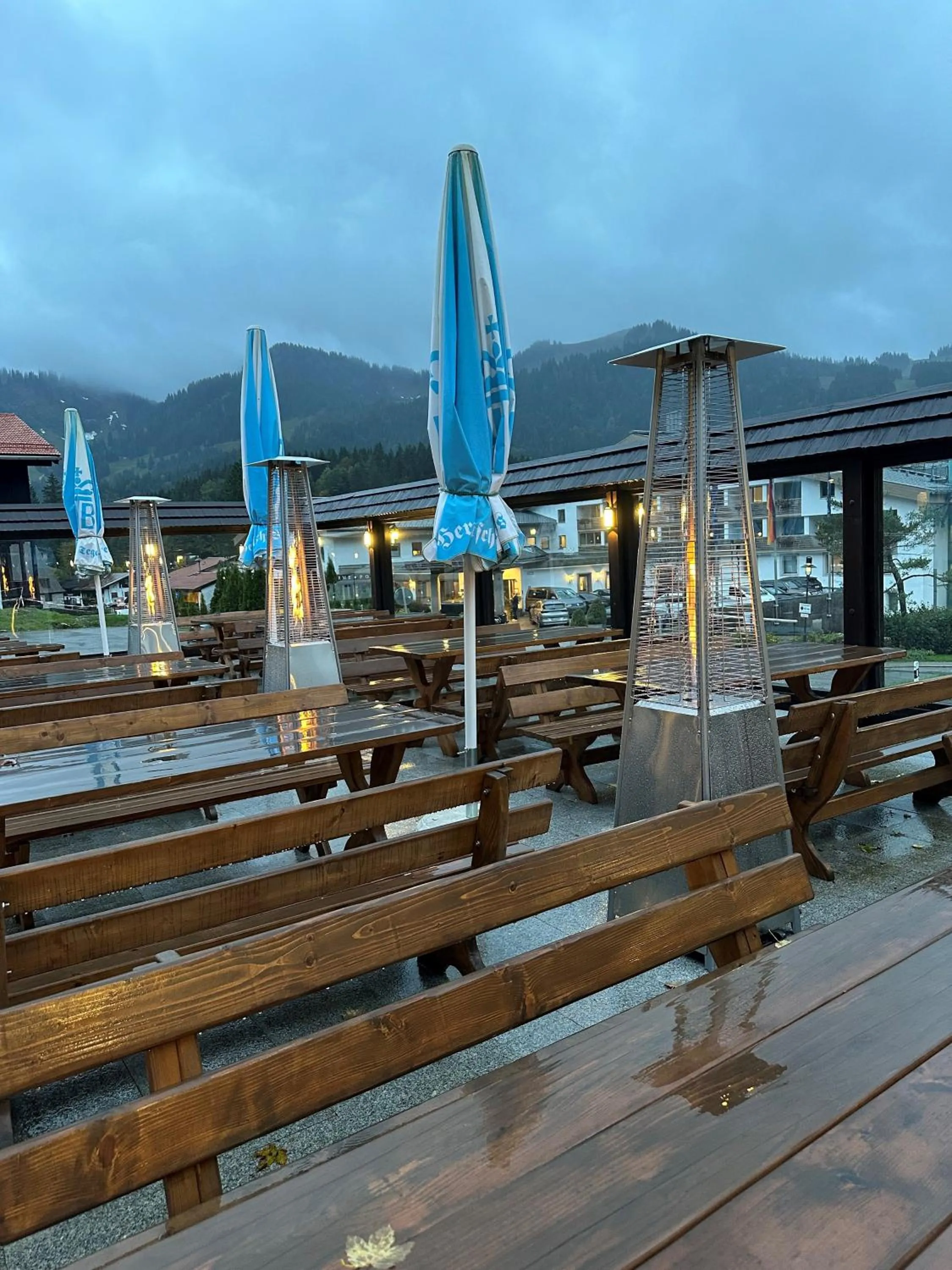 Seating area in Hotel Gundl Alm