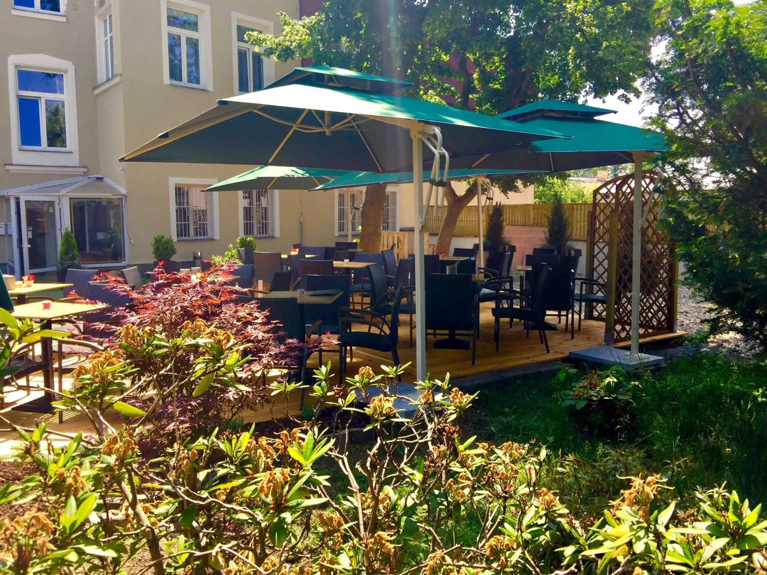 Garden in Hotel DaVinci