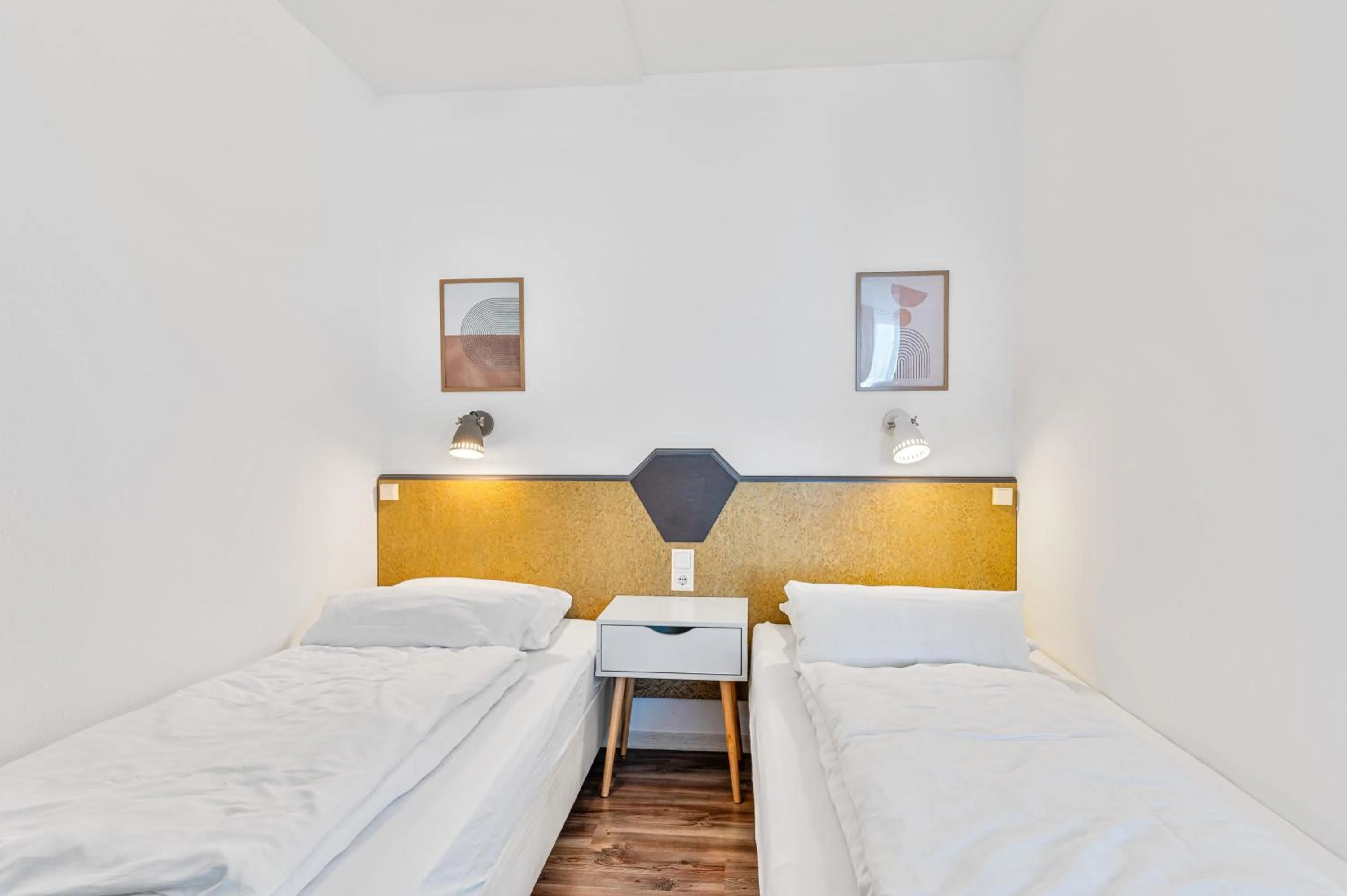 Bed in Atelier Guesthouse