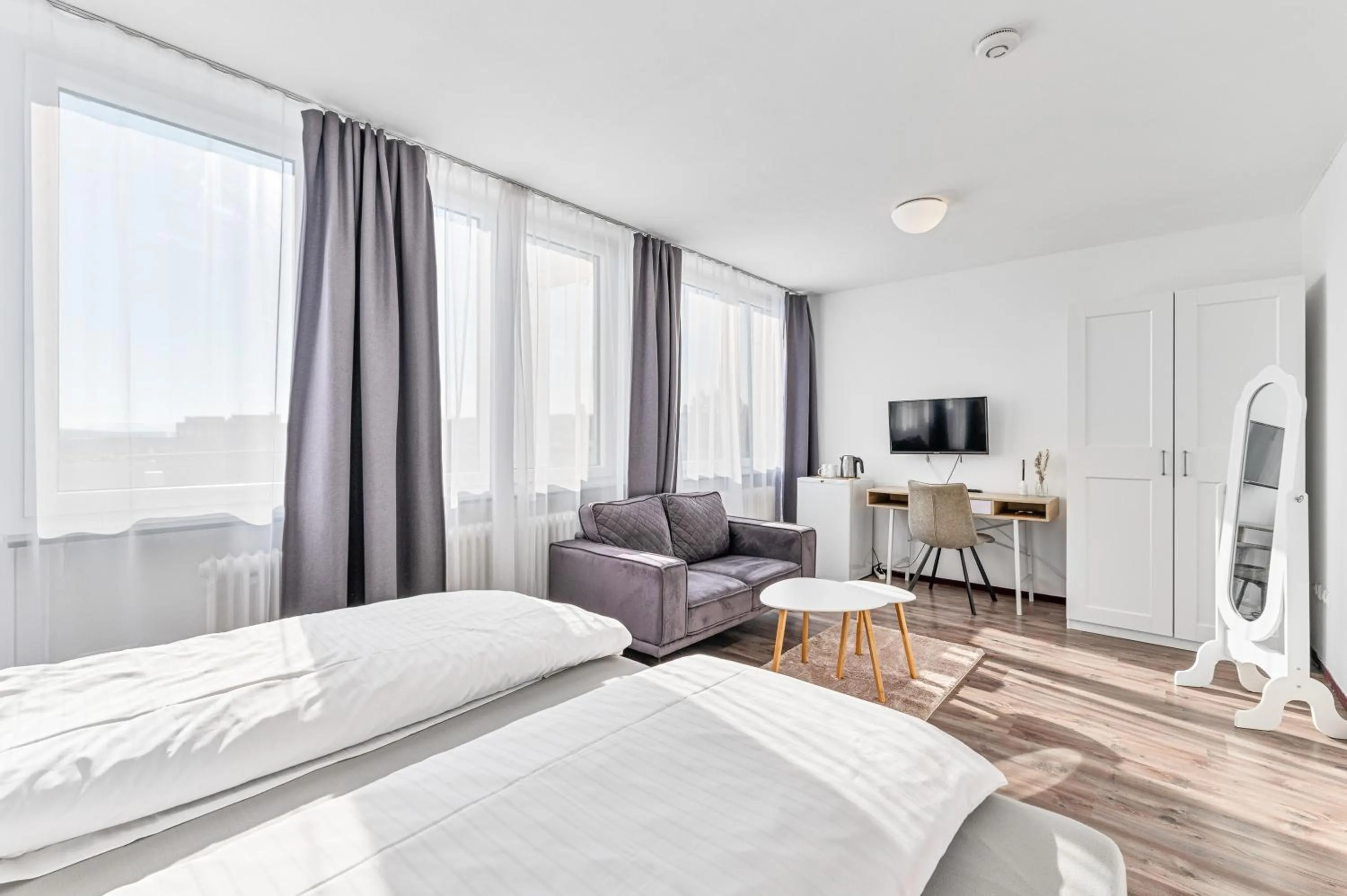 Bed in Atelier Guesthouse