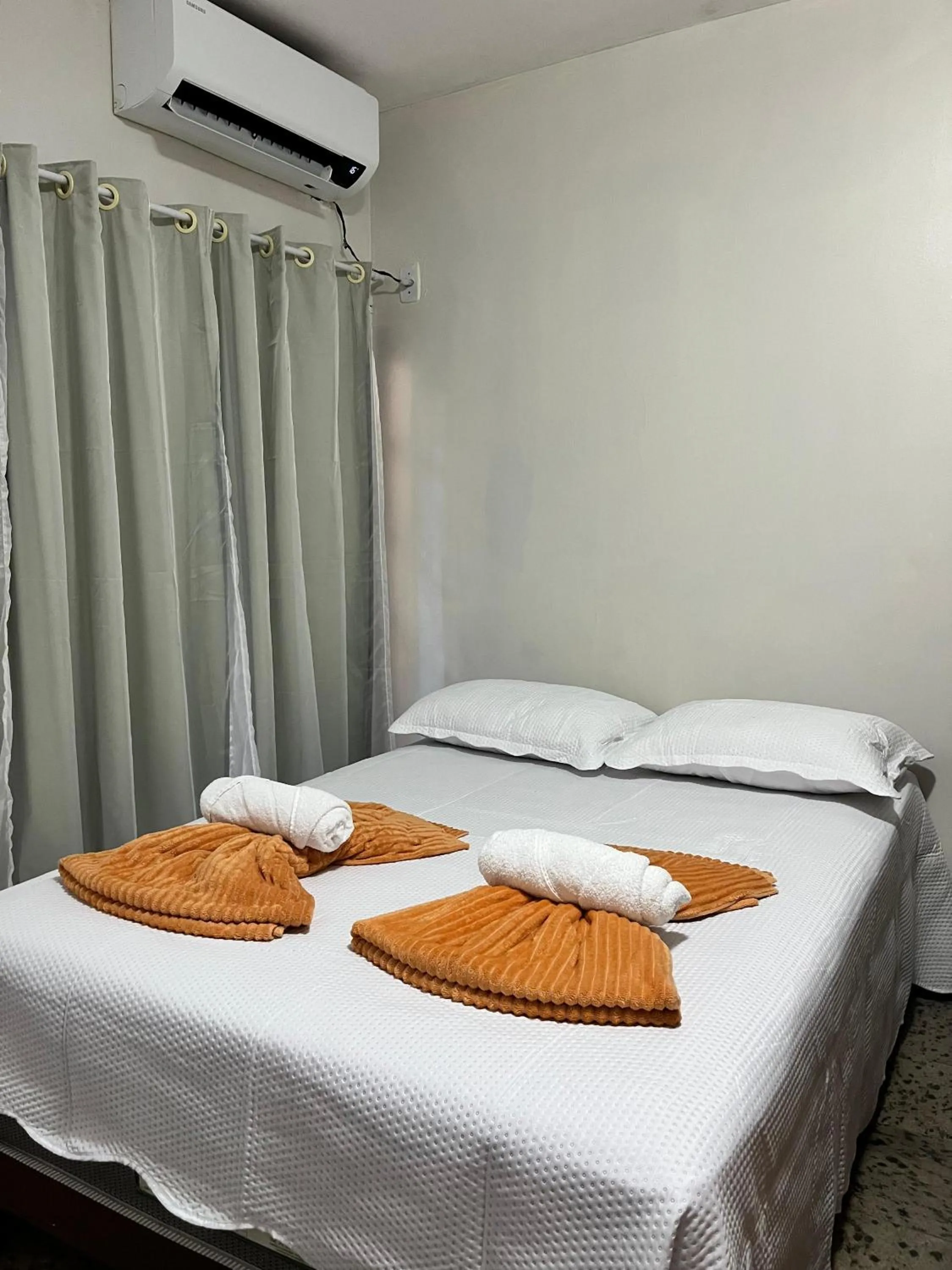 Bed in Hotel Pousada Calhau