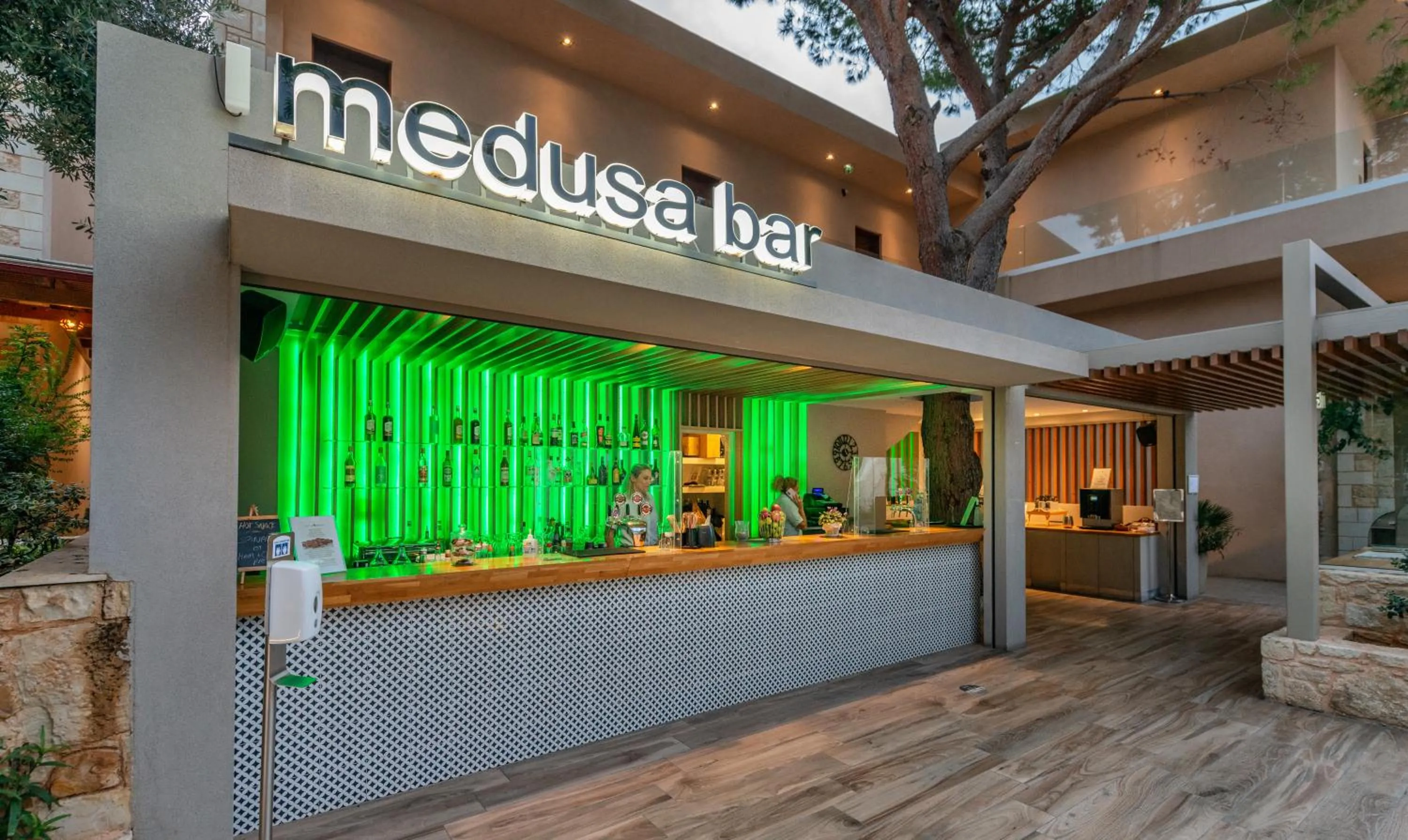 Lounge or bar in Cactus Beach Hotel