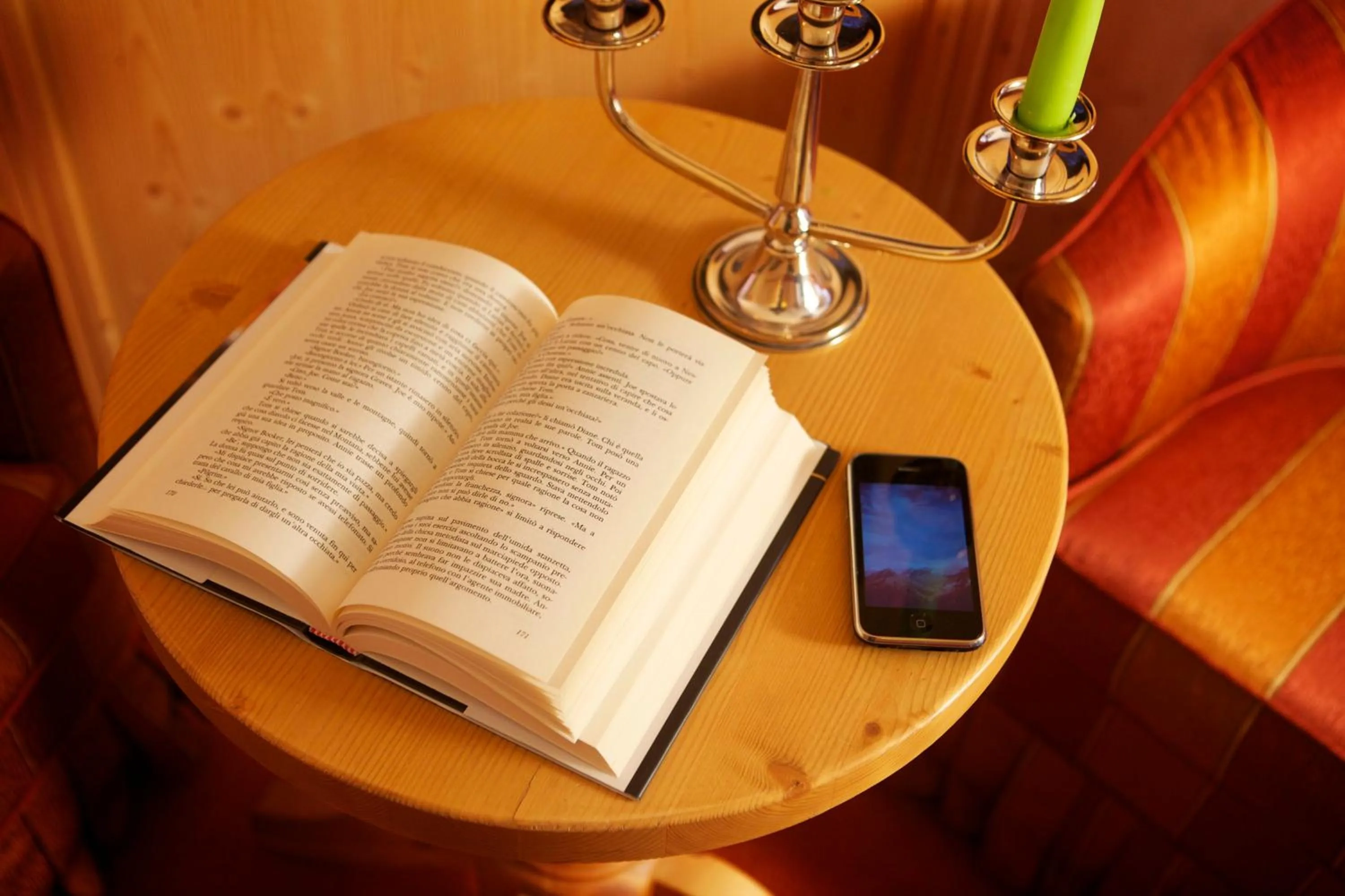 Decorative detail in Hotel Caminetto