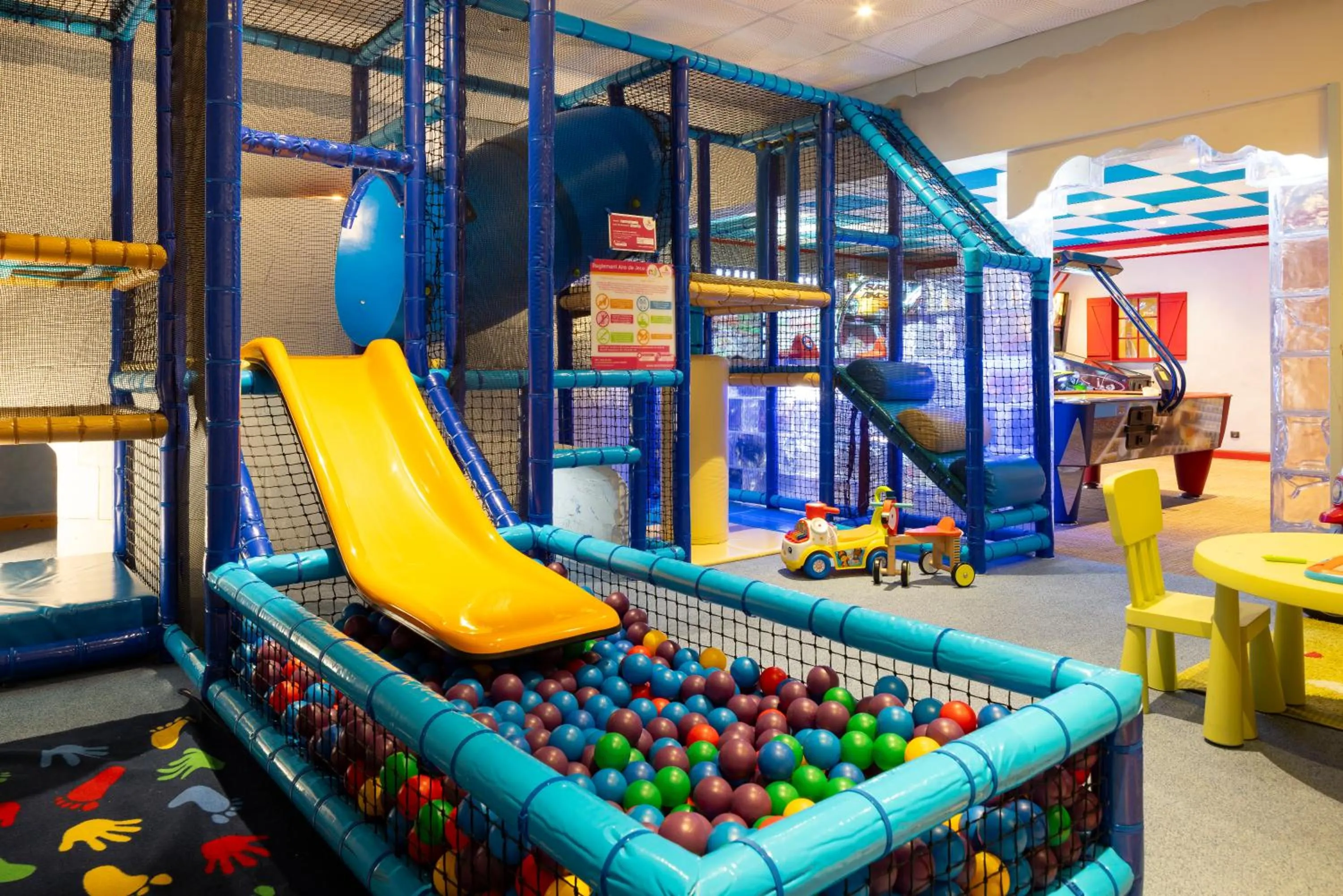 Children play ground in Le Lana