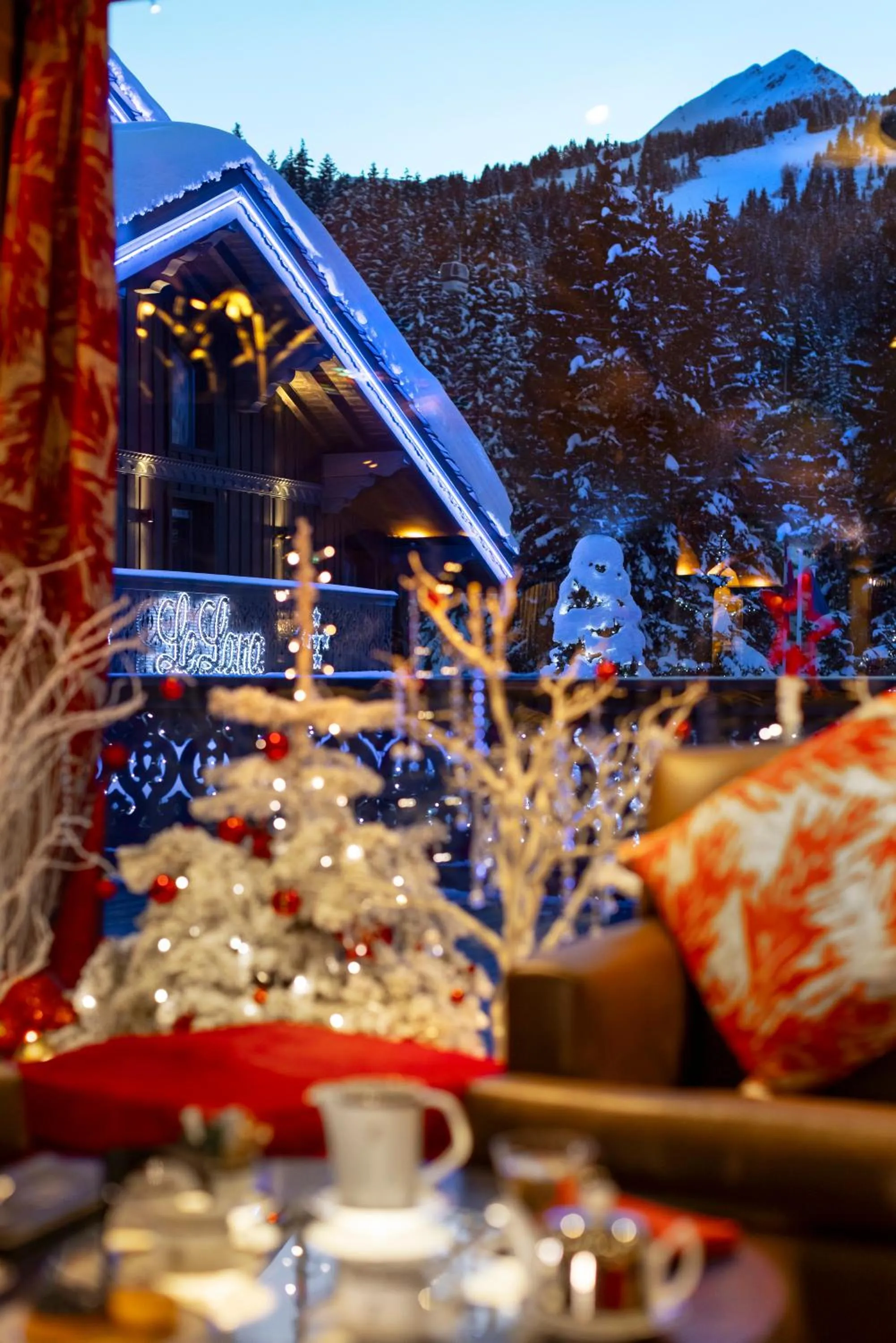 Lounge or bar in Le Lana