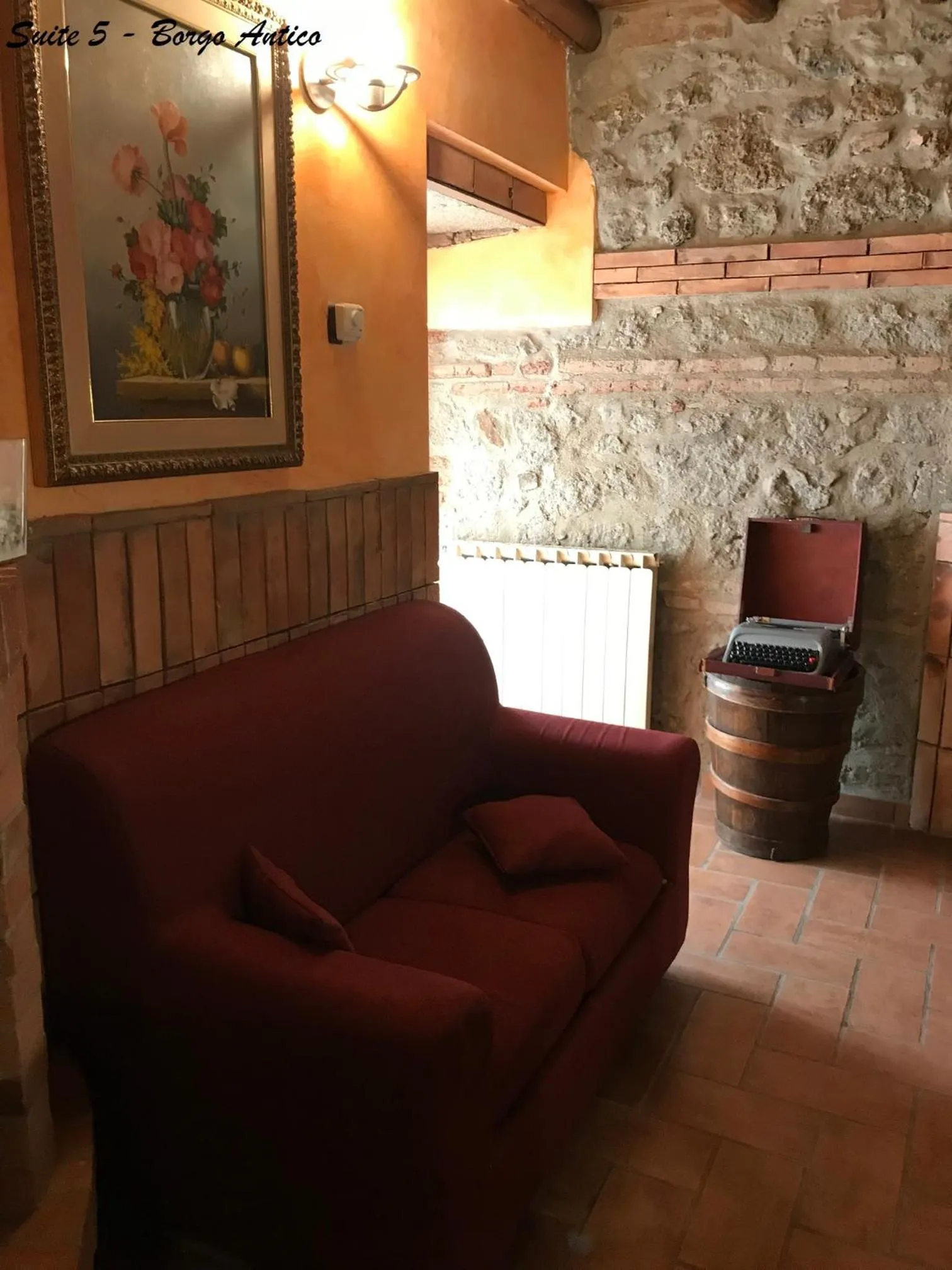 Living room in Albergo Diffuso Locanda Specchio Di Diana
