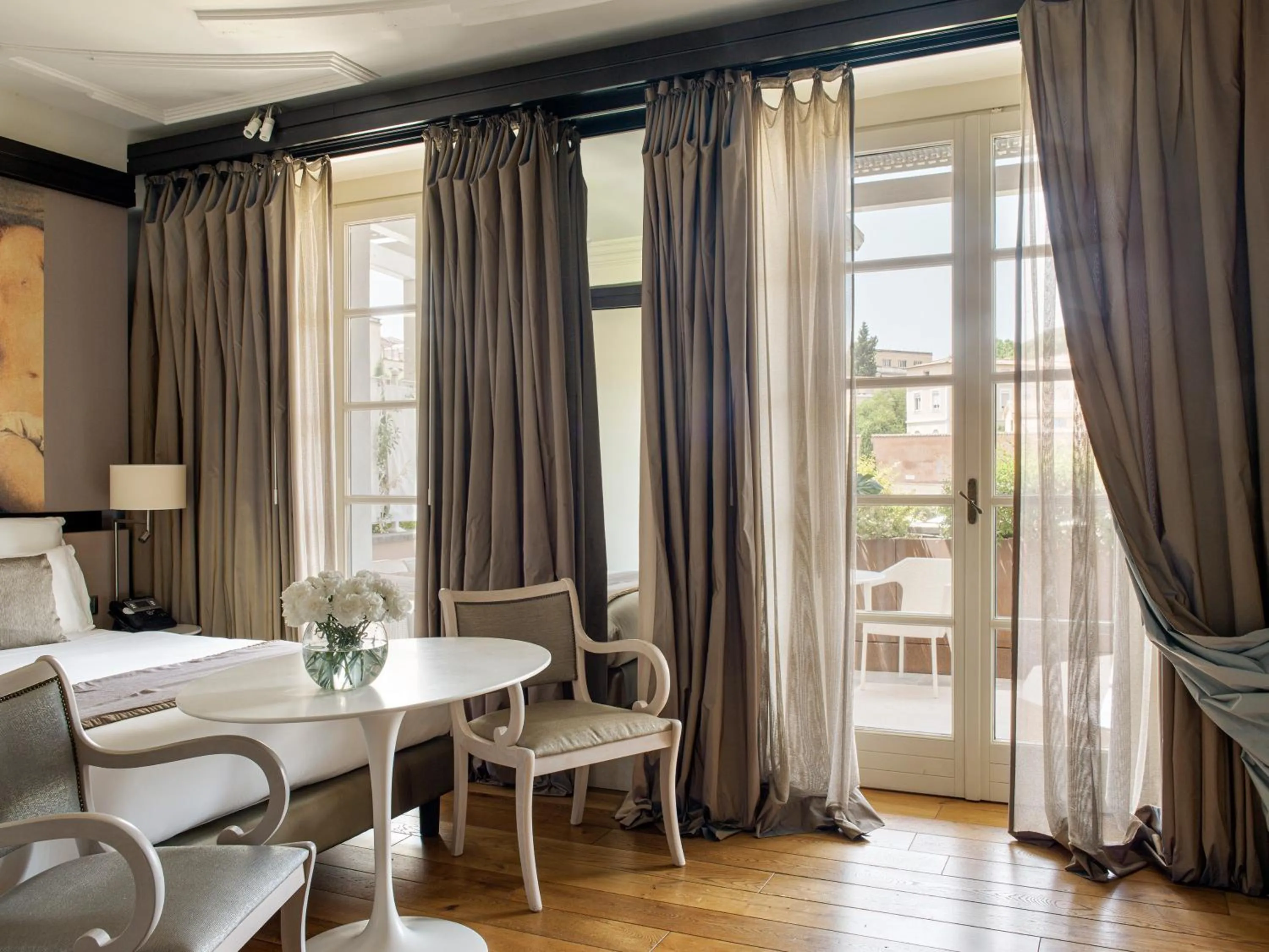 Bedroom in Villa Agrippina Gran Meliá – The Leading Hotels of the World