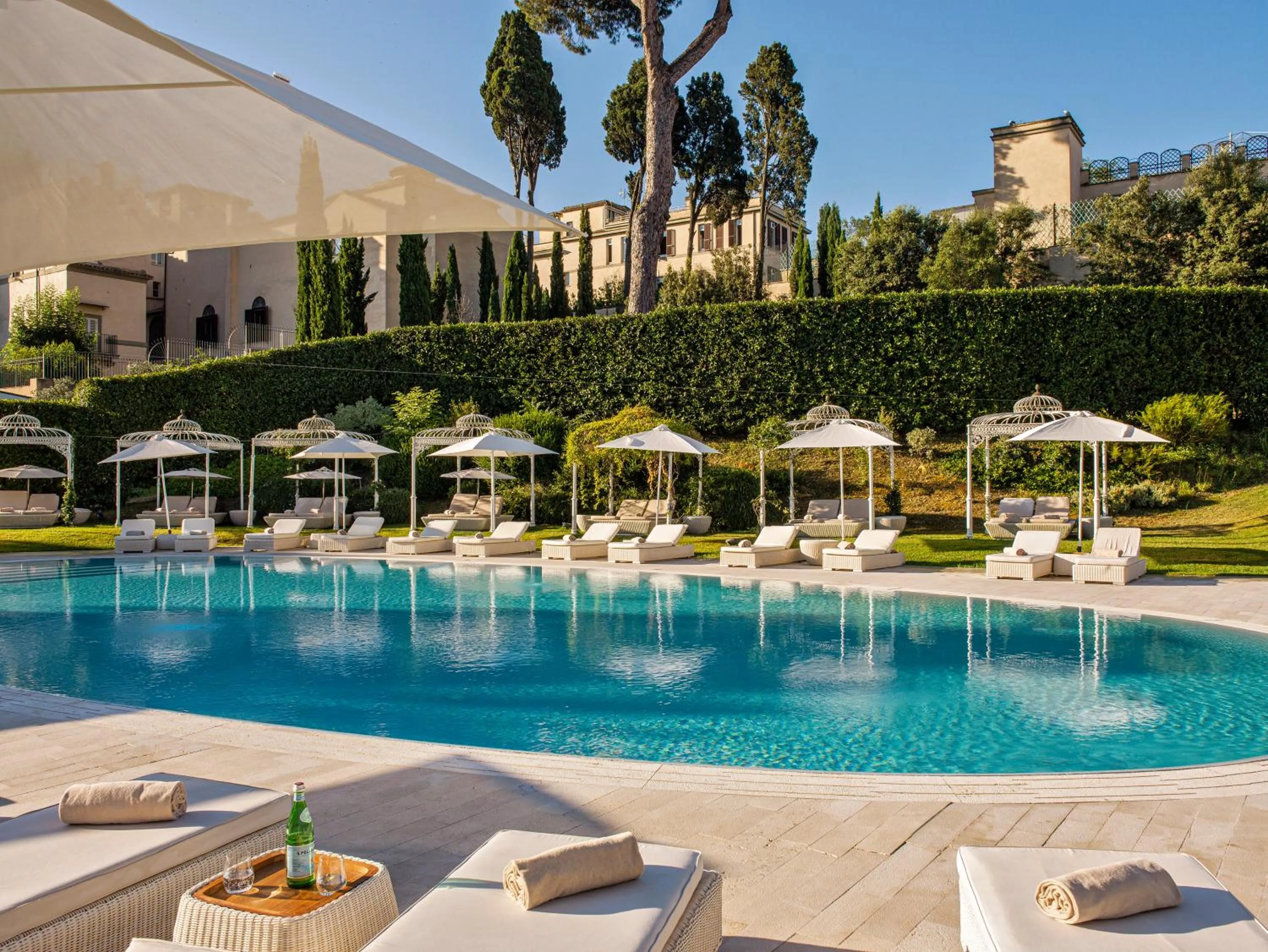 Pool view in Villa Agrippina Gran Meliá – The Leading Hotels of the World