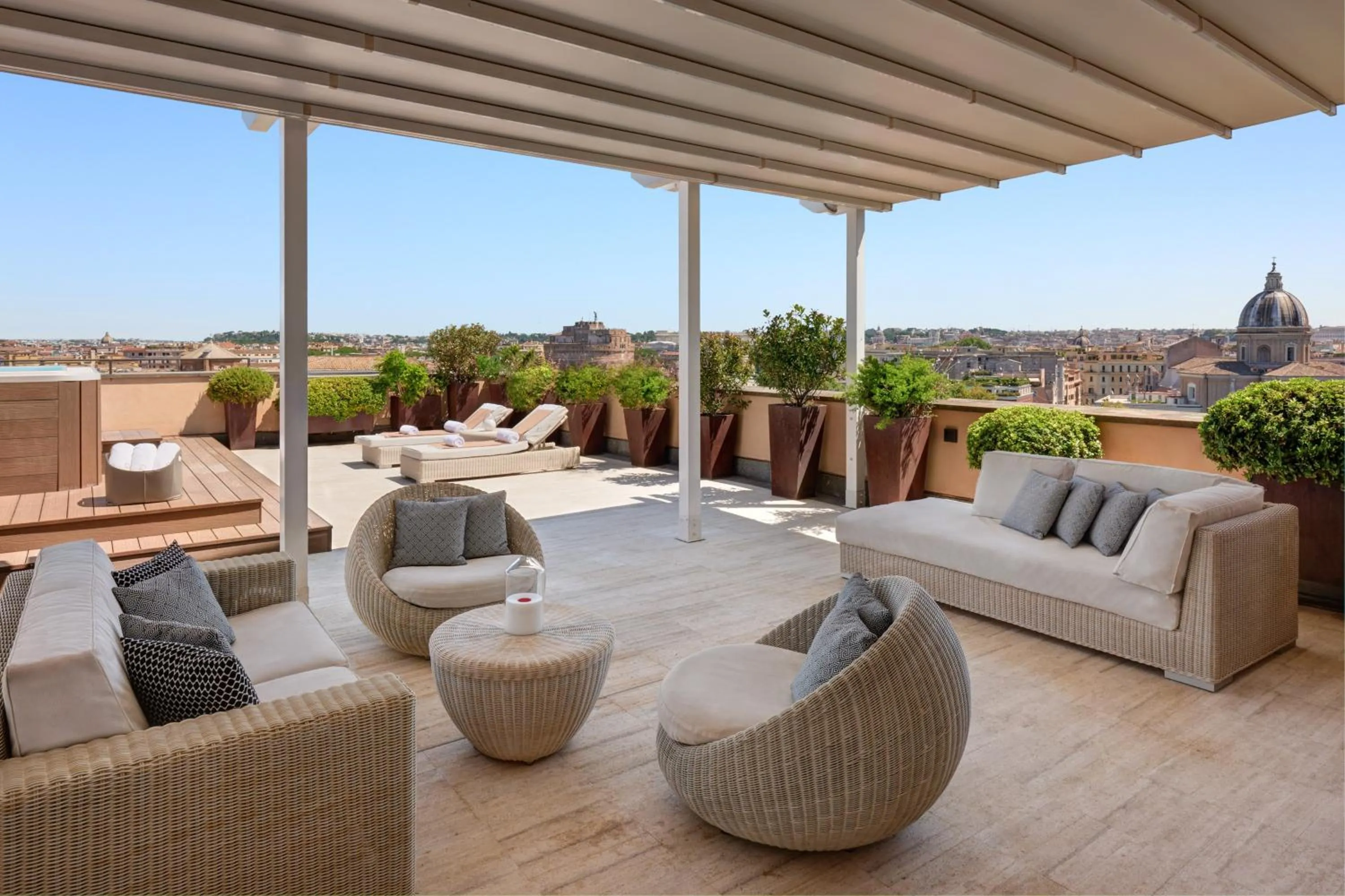 Patio in Villa Agrippina Gran Meliá – The Leading Hotels of the World