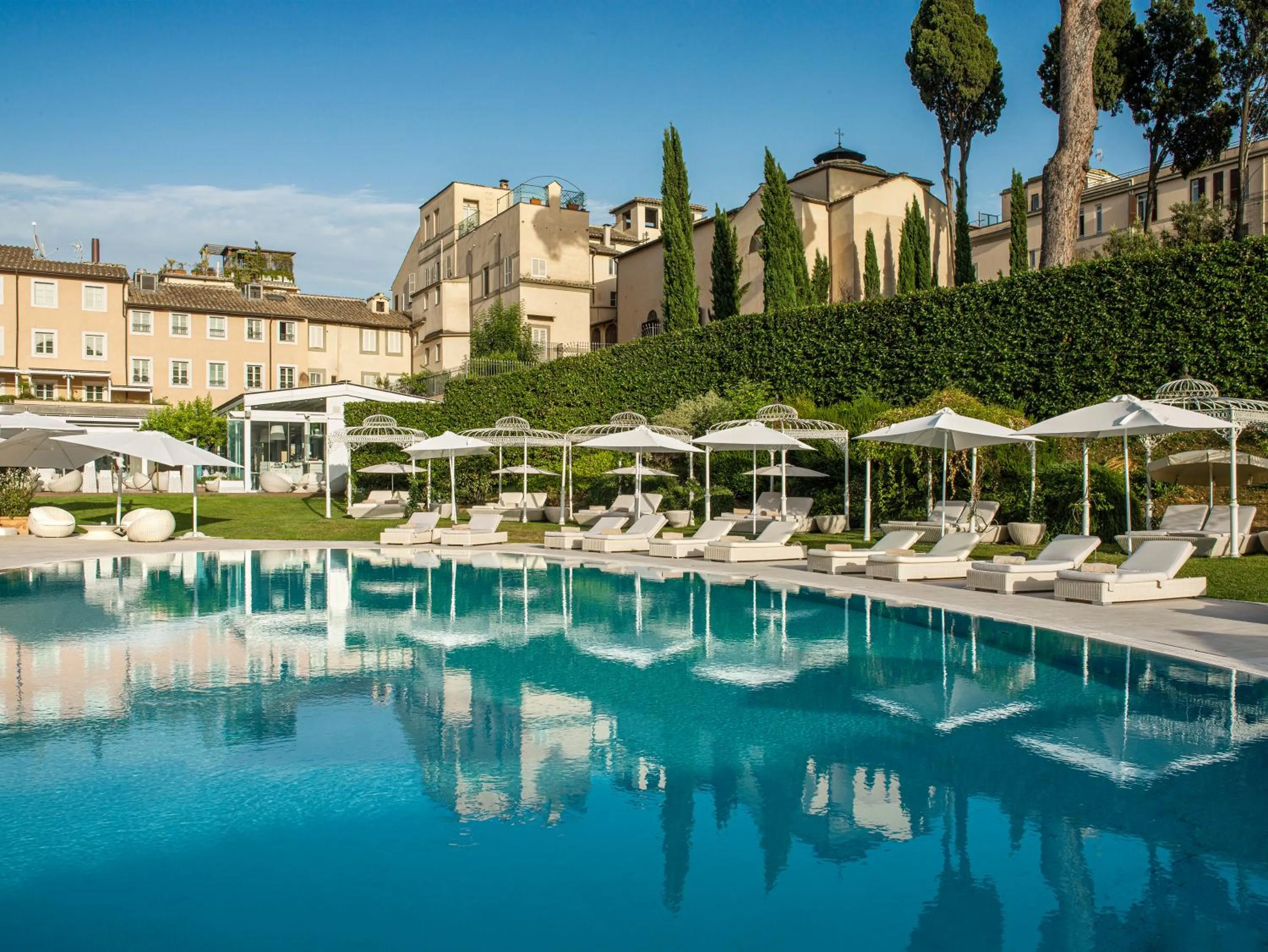 Pool view in Villa Agrippina Gran Meliá – The Leading Hotels of the World