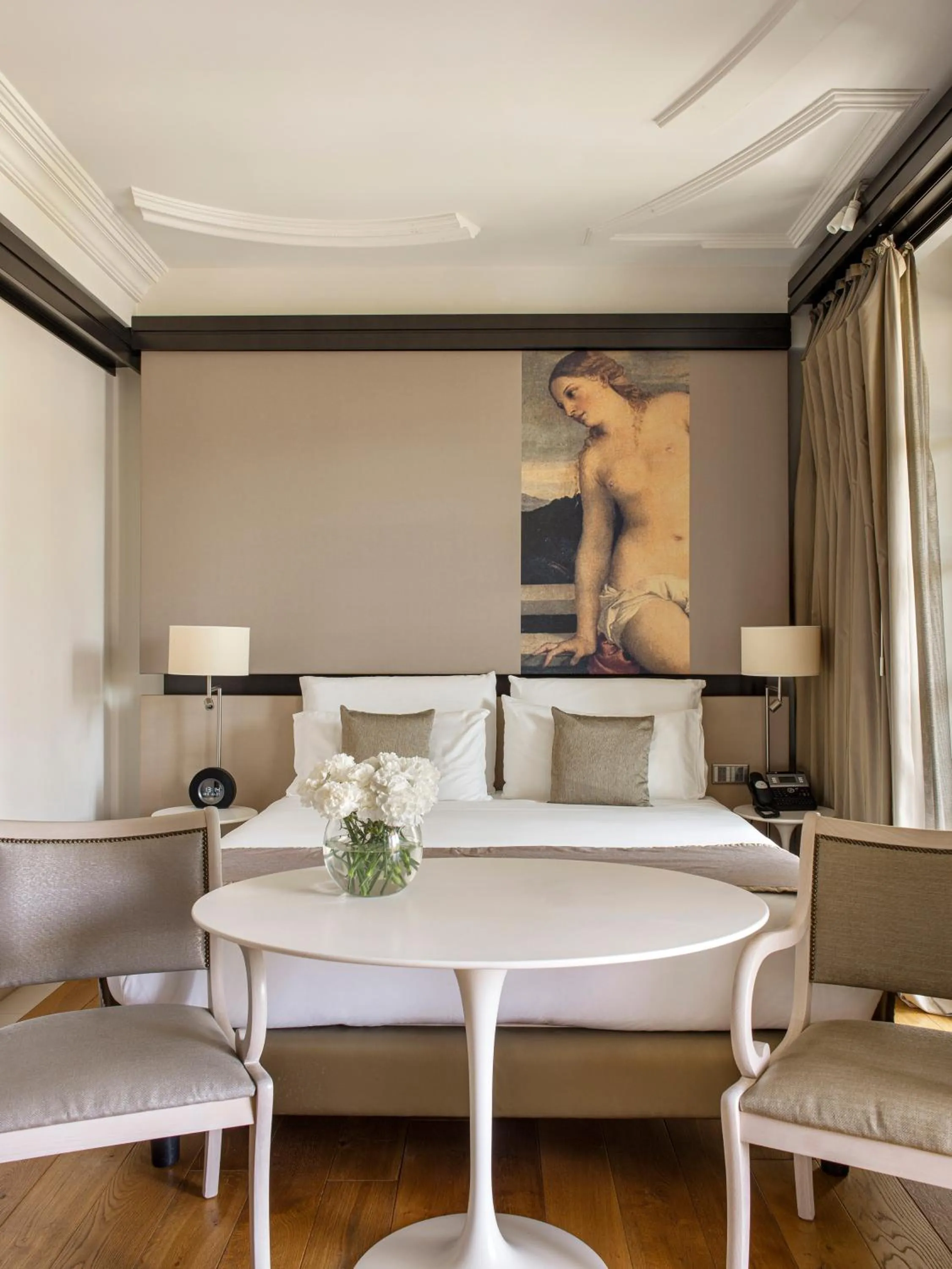 Bedroom in Villa Agrippina Gran Meliá – The Leading Hotels of the World