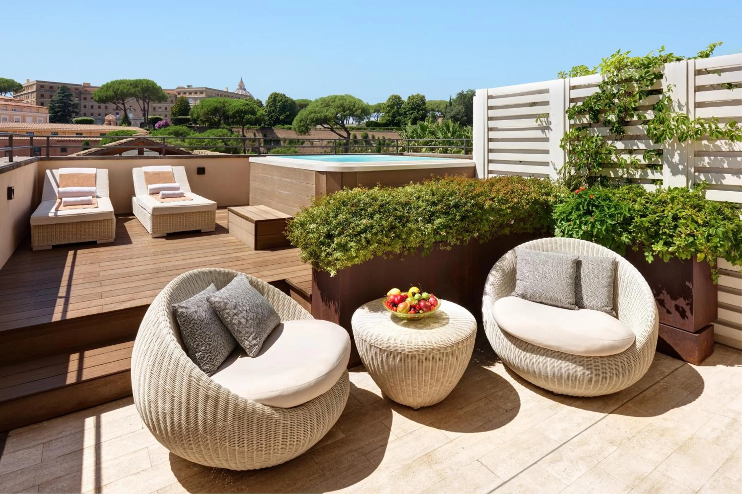Patio in Villa Agrippina Gran Meliá – The Leading Hotels of the World