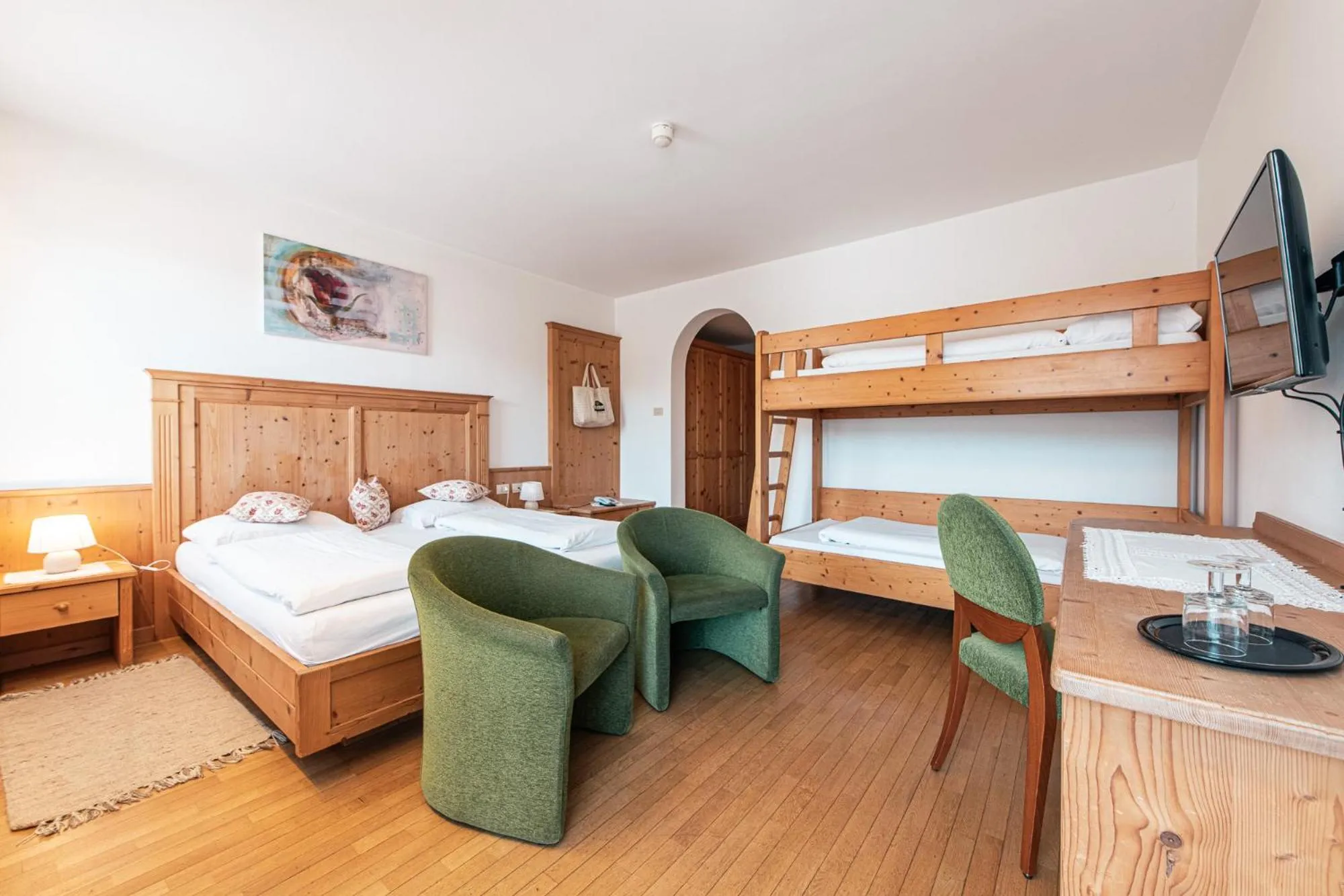 Photo of the whole room, Bed in Hotel Goldene Rose