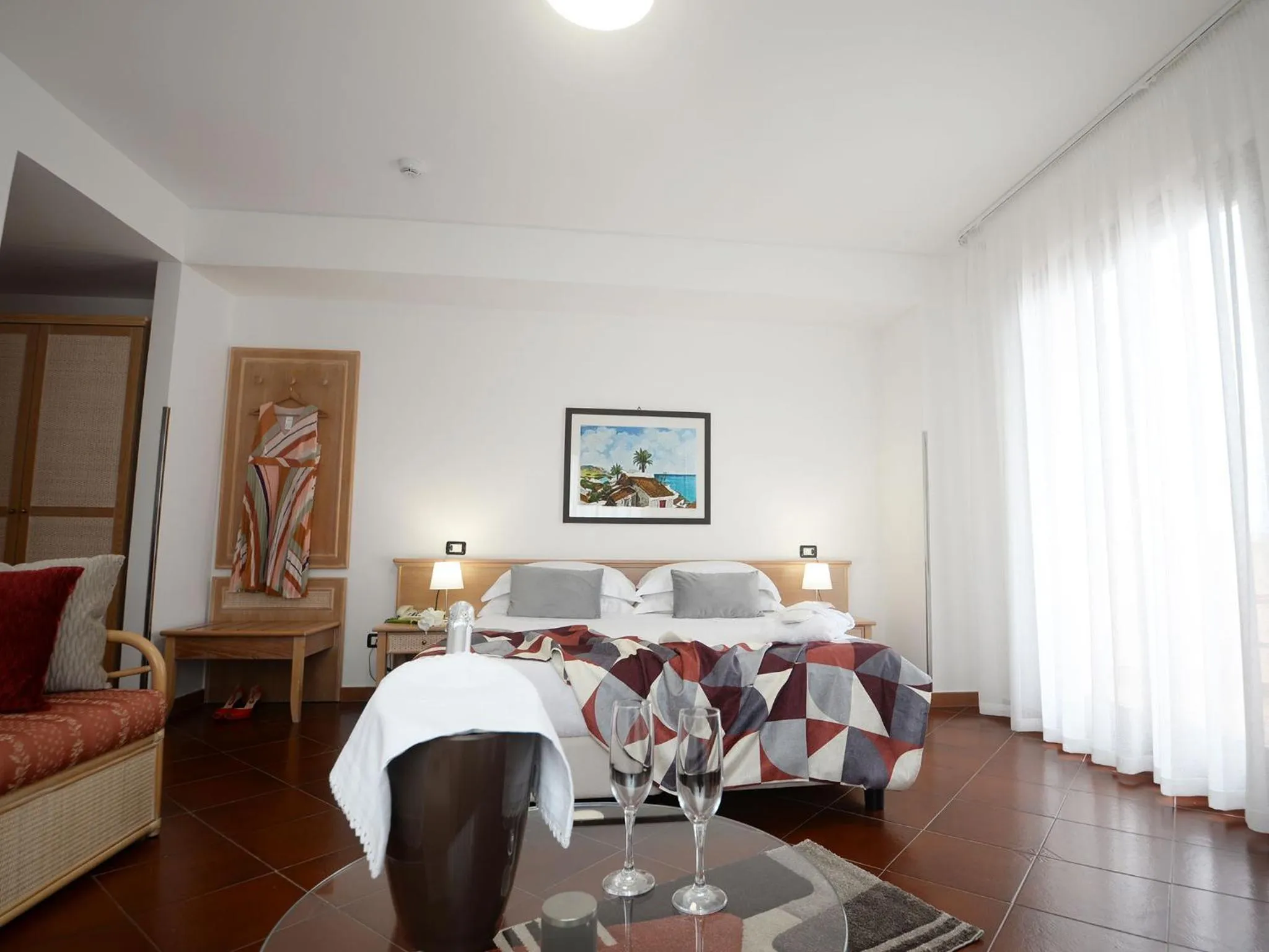 Shower, Bed in Best Western Hotel Martello