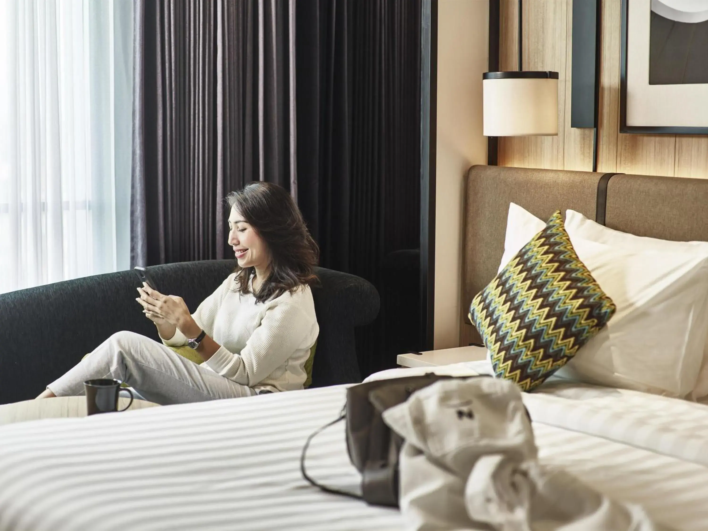 Deluxe Double Room in Novotel Karawang Deluxe Double Room in Novotel Karawang