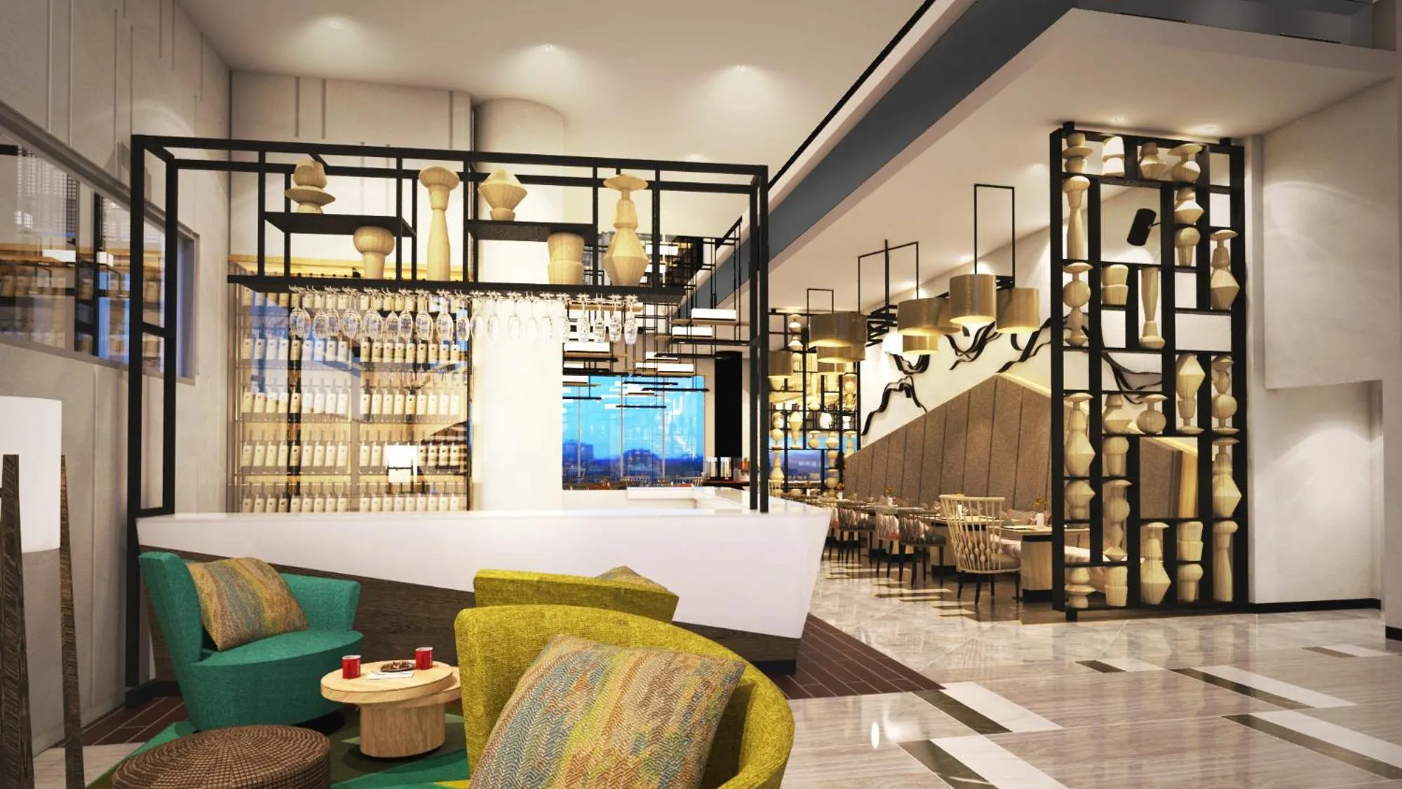 Living room in Novotel Karawang